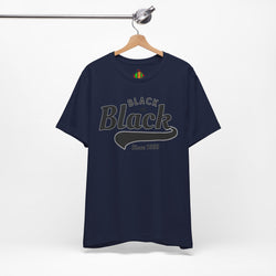 Vintage Style Unisex Jersey Tee - Black Since 1865, Retro T-Shirt, Casual Wear, Gift Idea, Everyday Fashion