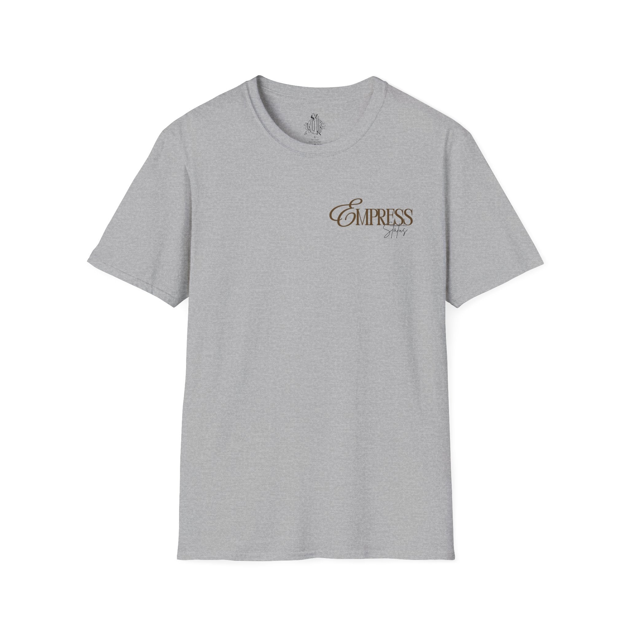 Small Logo Brown Empress Status T-shirt