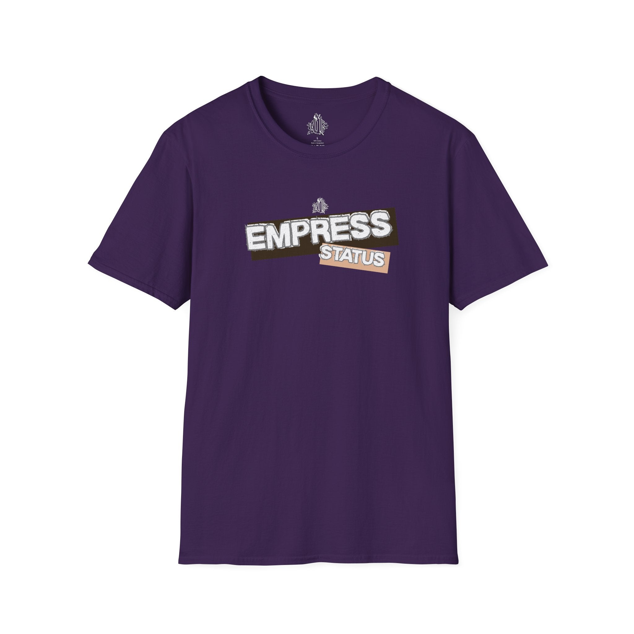 Empress Status Graphic Tee — Bold Feminine Statement T-Shirt