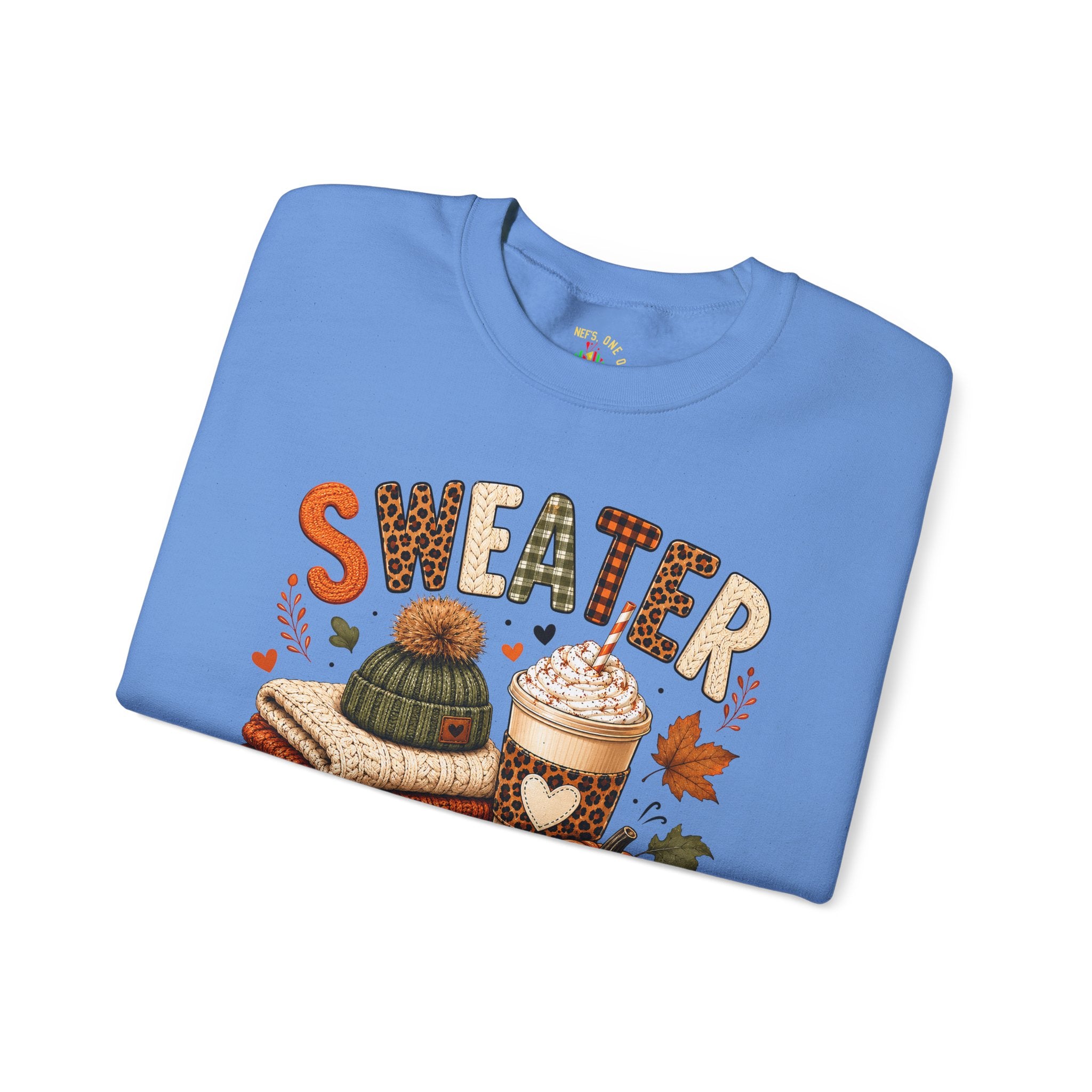 Sweater Weather Autumn Crewneck Sweatshirt