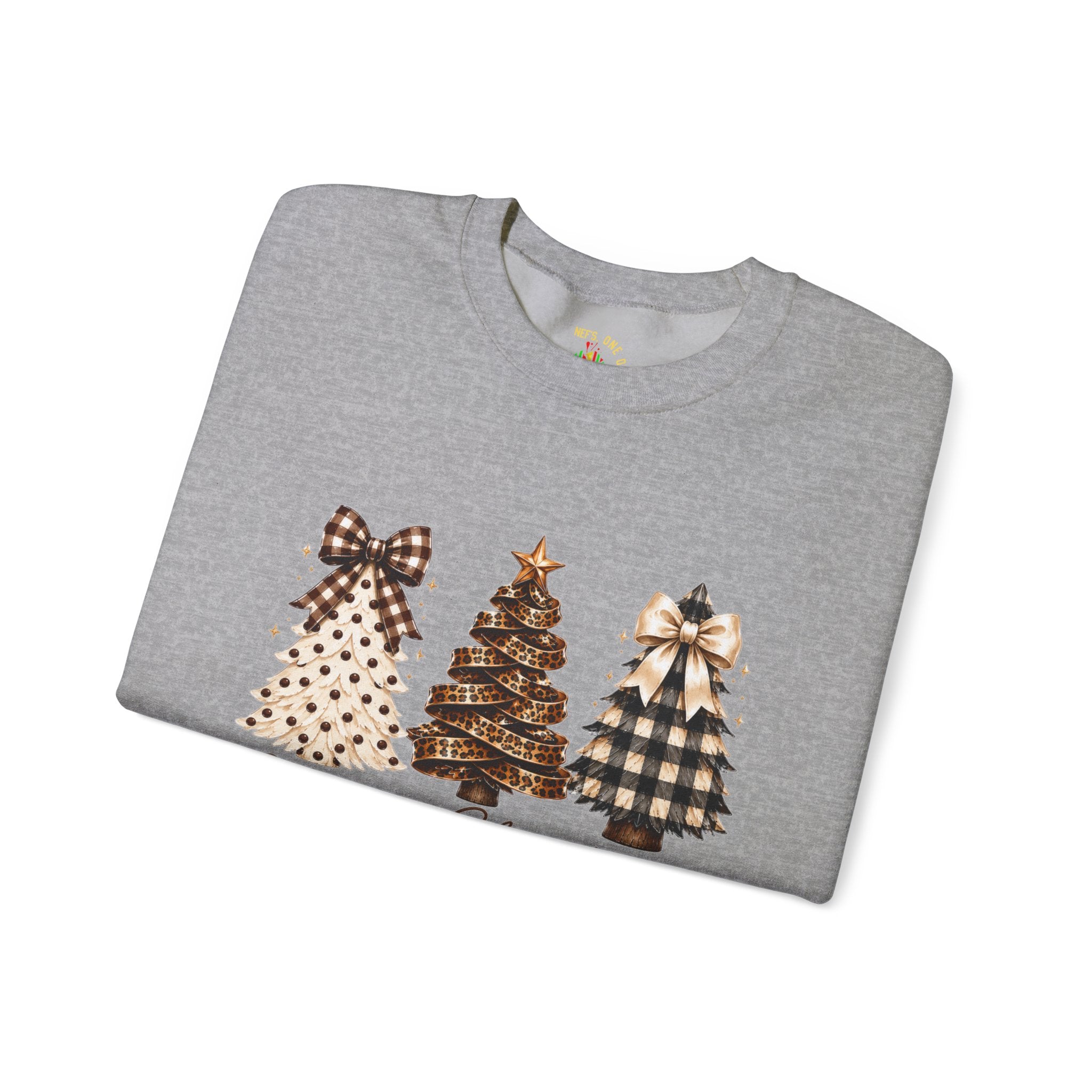 Merry Christmas Christmas Tree Crewneck Sweatshirt