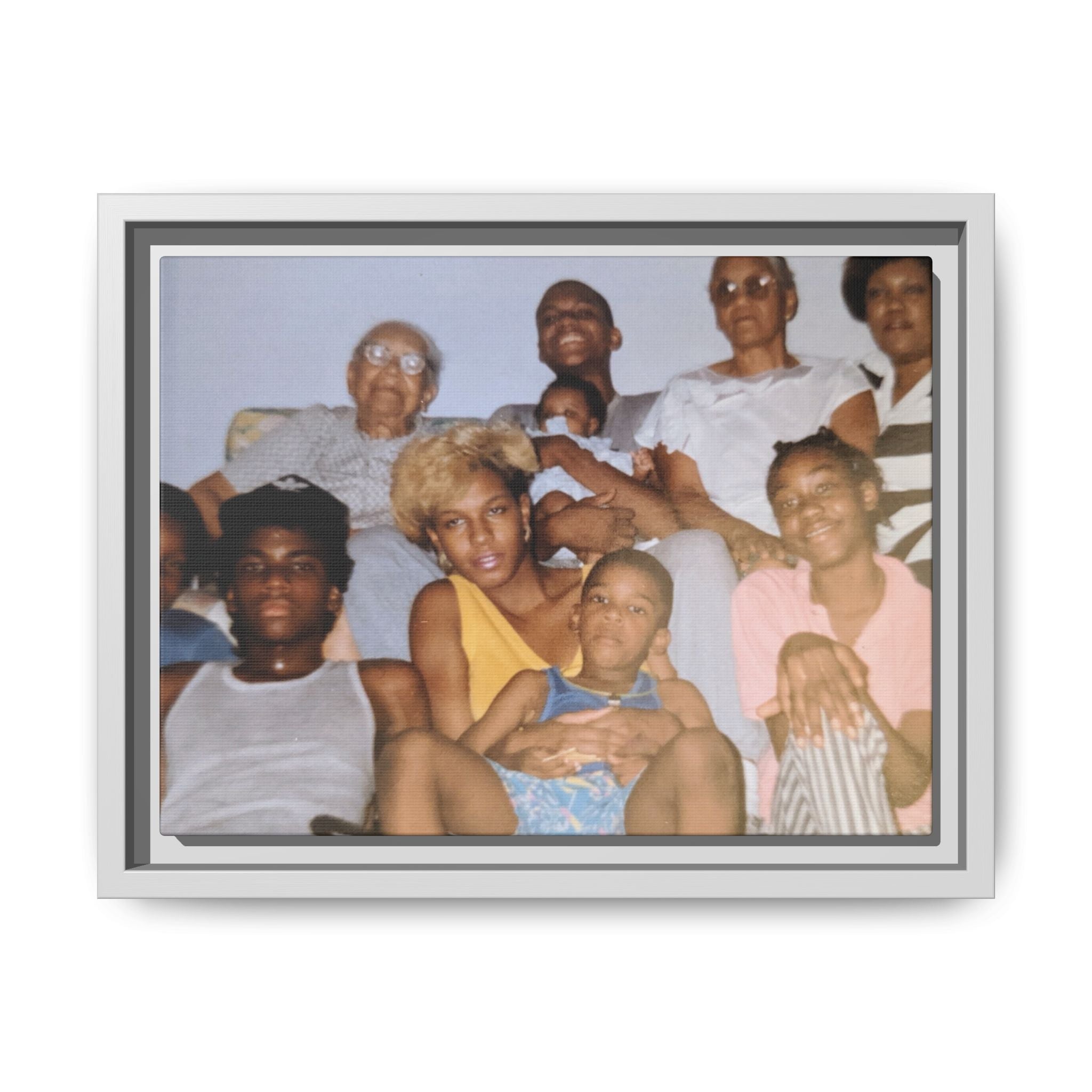 Ccustomizable Framed Canvas — Horizontal Matte Wall Art