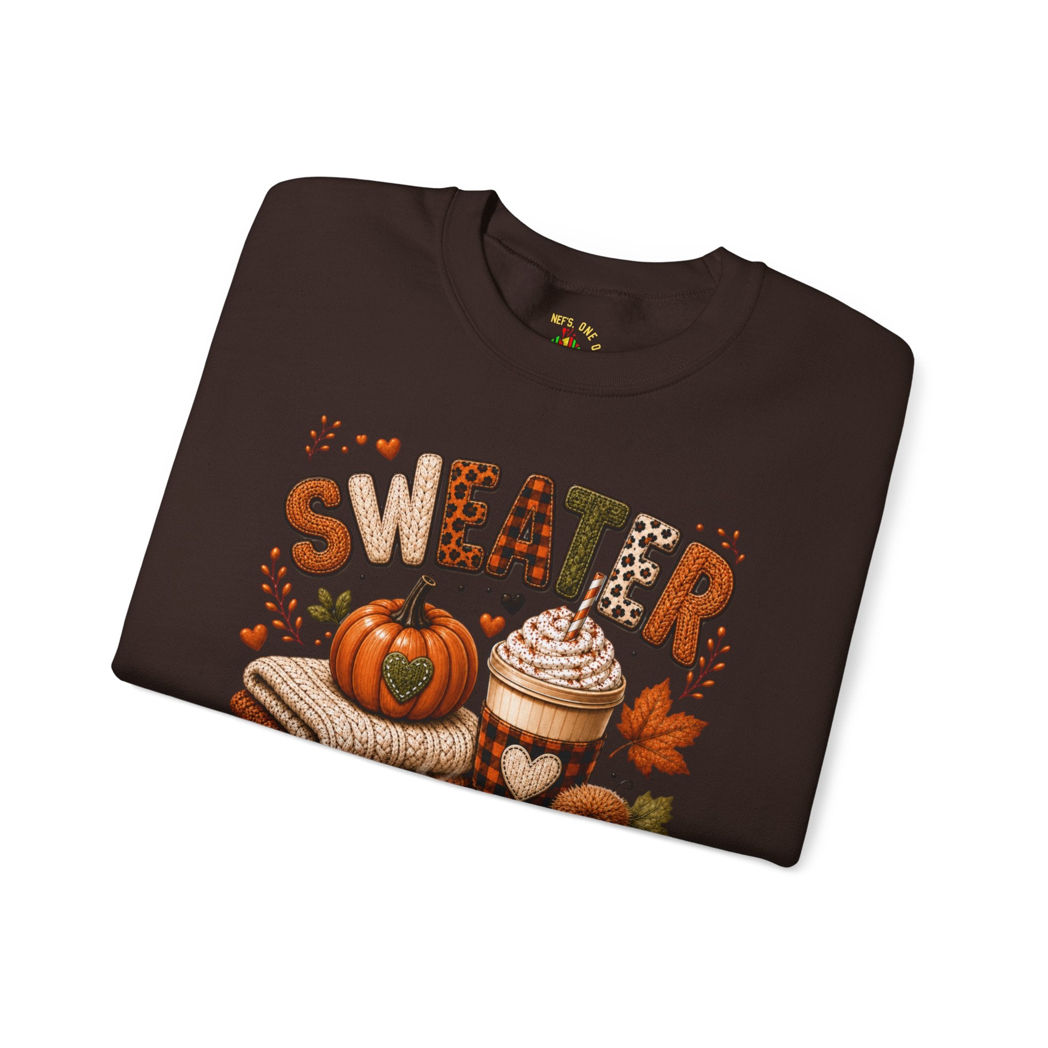 Sweater Weather Autumn Crewneck Sweatshirt