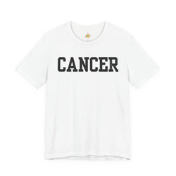 Cancer Zodiac Sign Unisex Tee, Support Cancer Patients, Gift for Loved Ones, Birthday, Comfortable Casual Wear