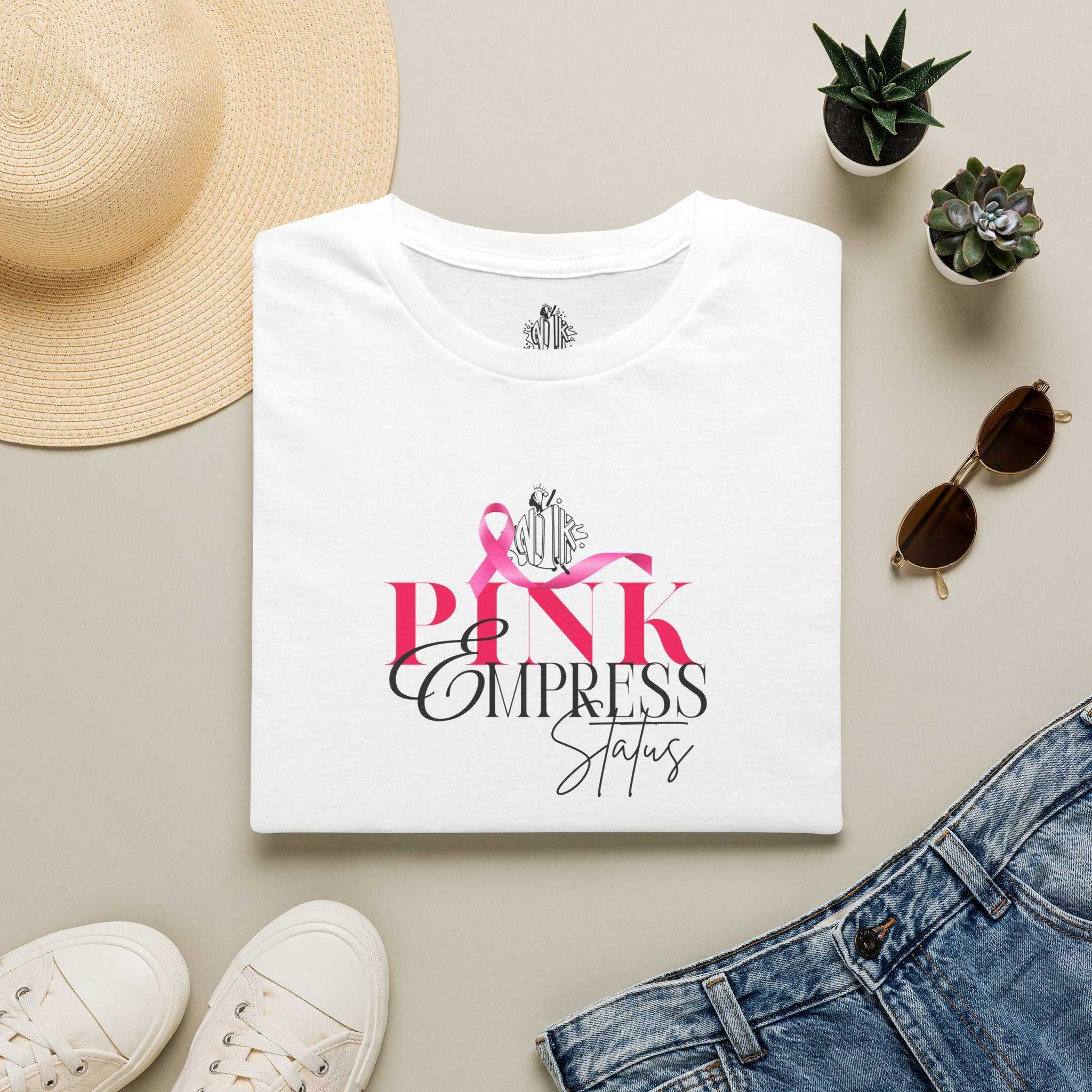 Pink Empress Ladies T-Shirt – 'Pink Empress' Script Graphic