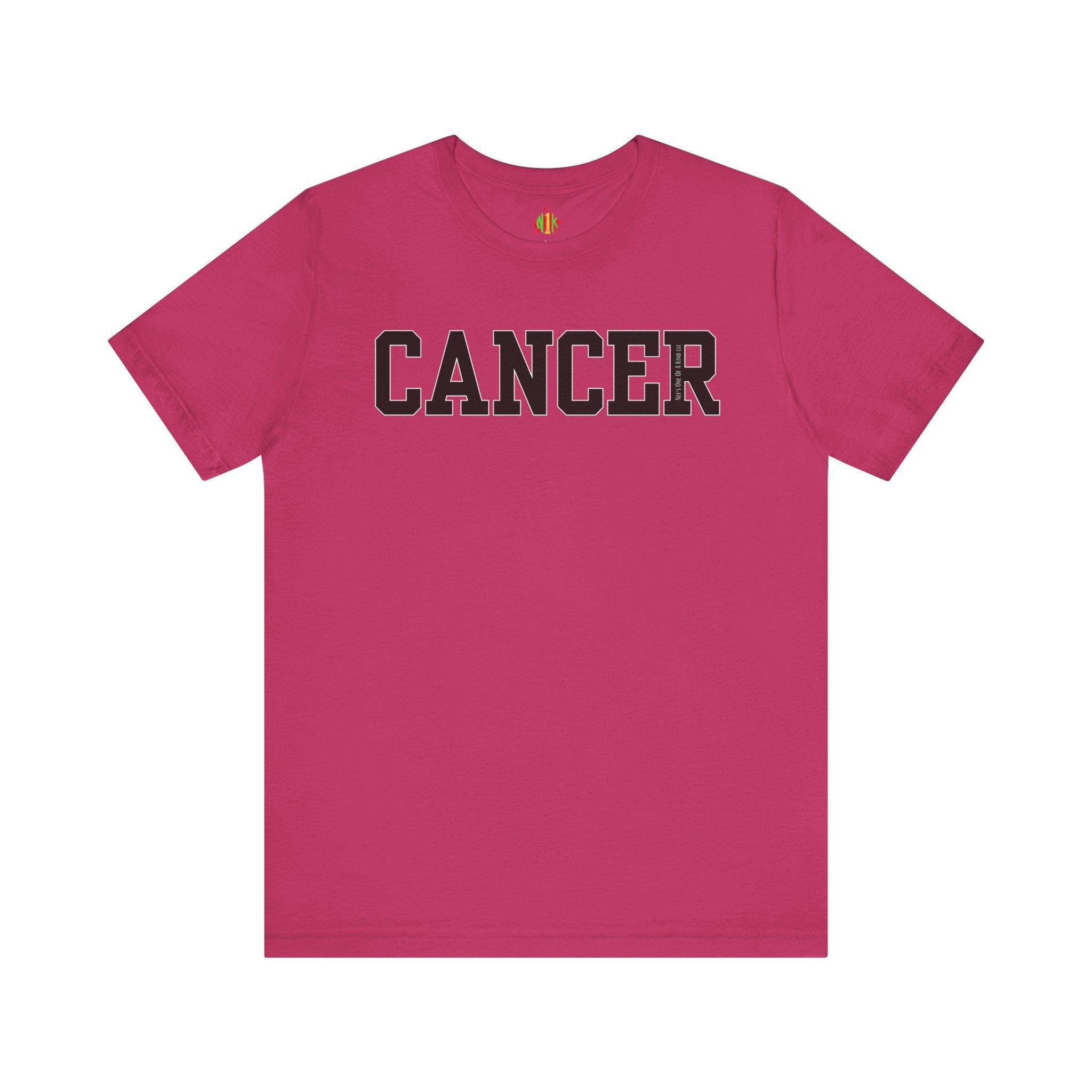 Cancer Zodiac Sign Unisex Tee, Support Cancer Patients, Gift for Loved Ones, Birthday, Comfortable Casual Wear