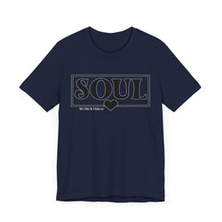 Soul with Mates Valentine Casual Soft Unisex Jersey Short Sleeve Tee