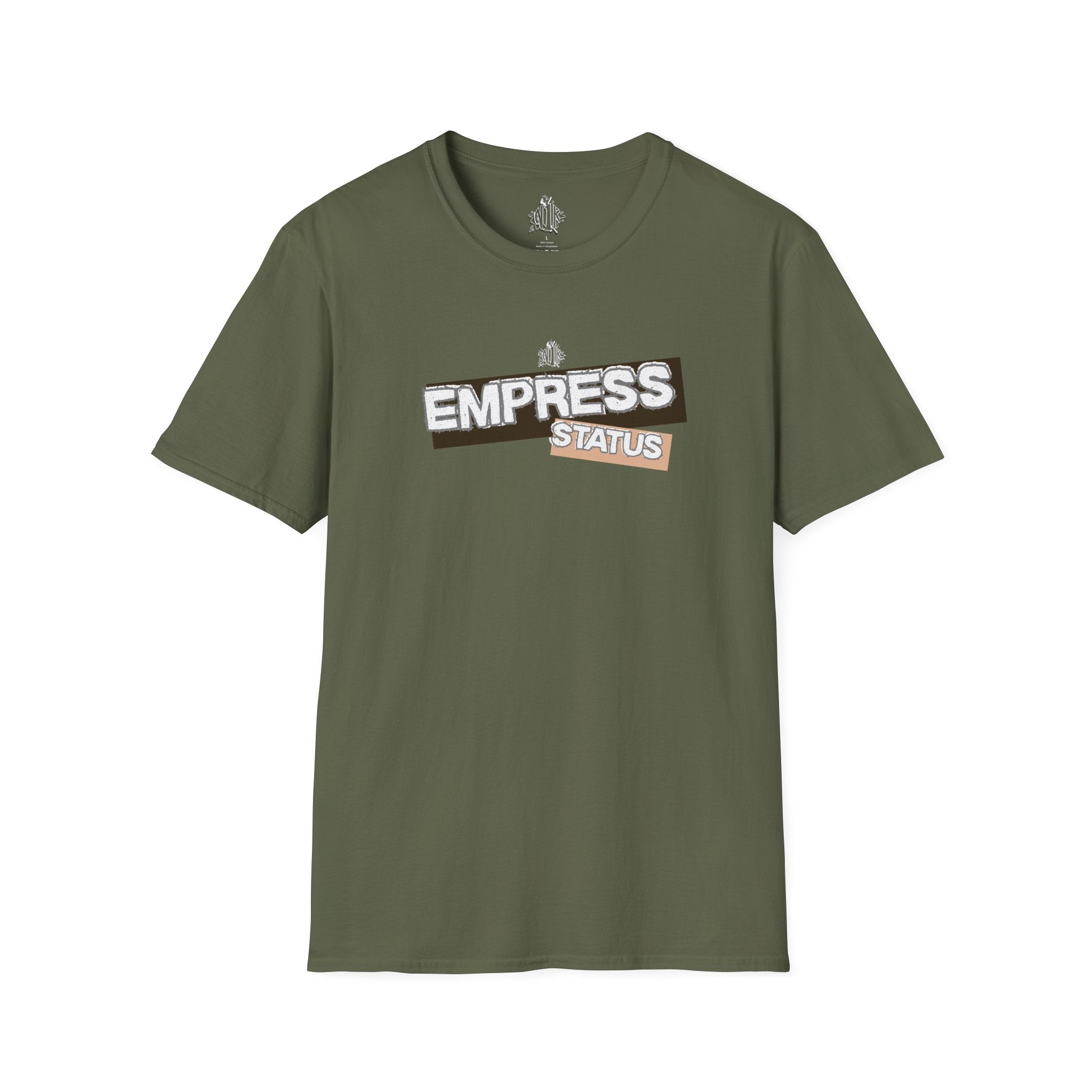 Empress Status Graphic Tee — Bold Feminine Statement T-Shirt