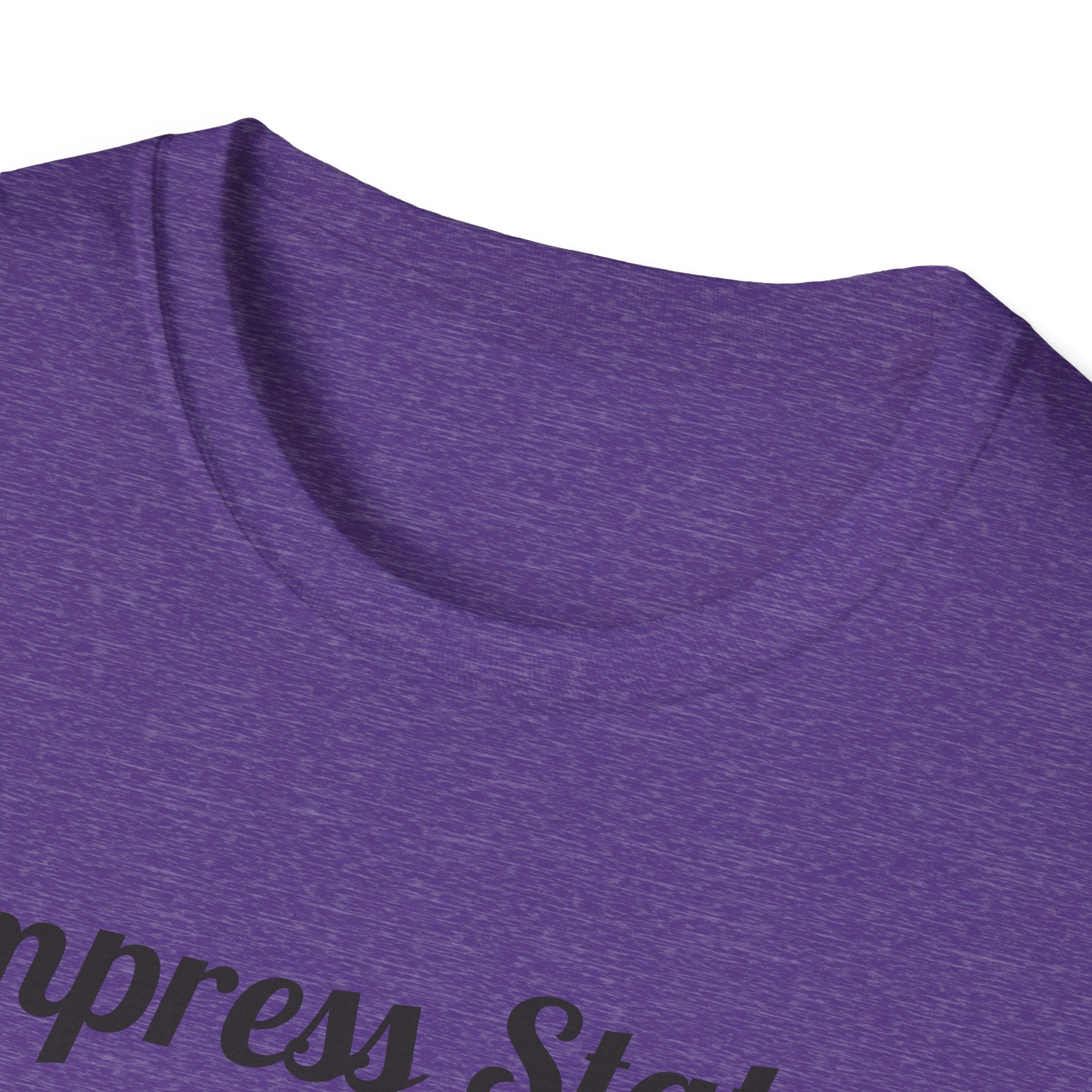 Black Glitter Empress Status Unisex Softstyle T-Shirt