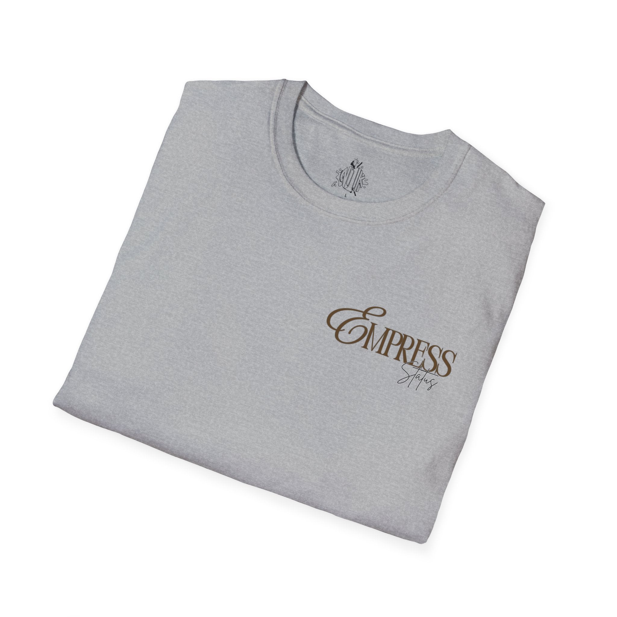 Small Logo Brown Empress Status T-shirt