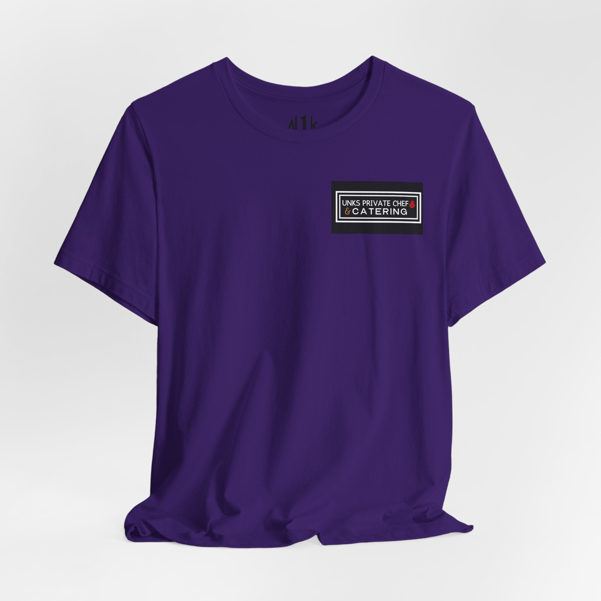 Unks Catering Custom Casual Unisex Tee for Every Occasion, Short Sleeve Shirt, Great for Gifts, Summer Wear, Everyday Comfort