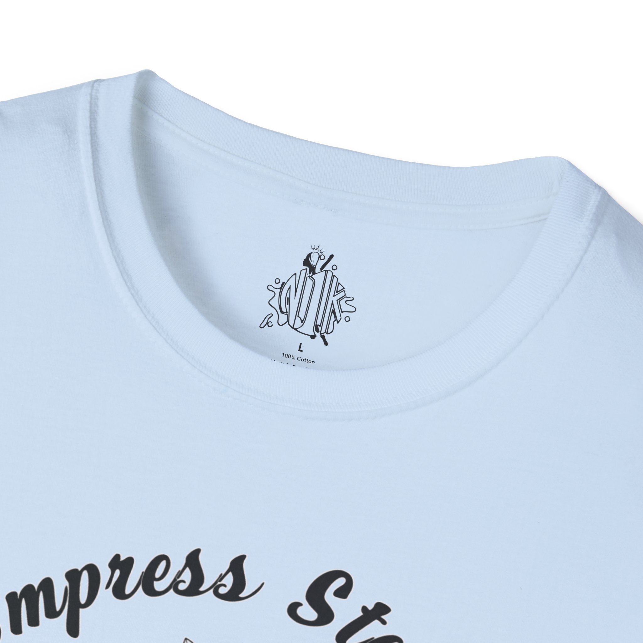 Empress Black Girl Floral Status T-shirt