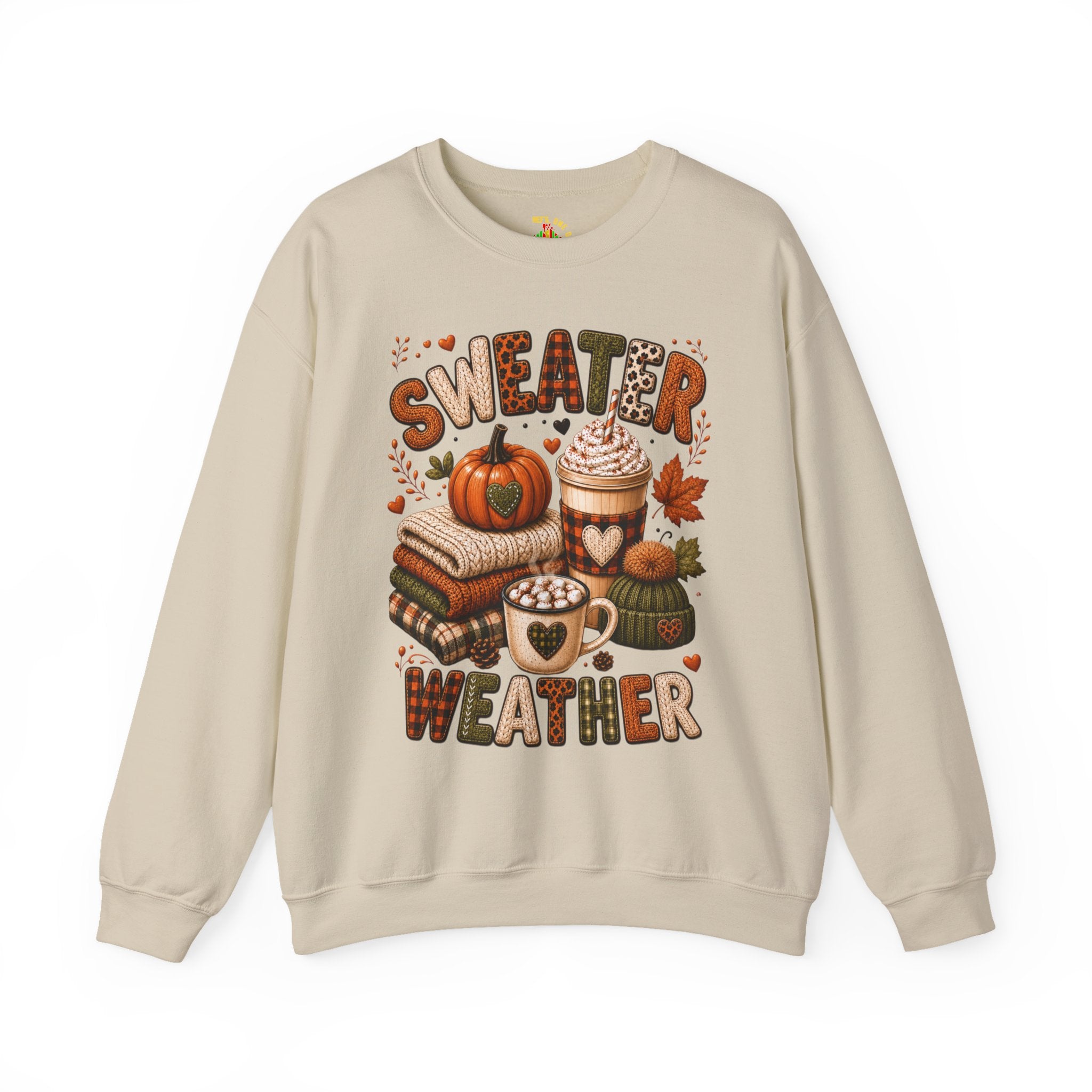 Sweater Weather Autumn Crewneck Sweatshirt