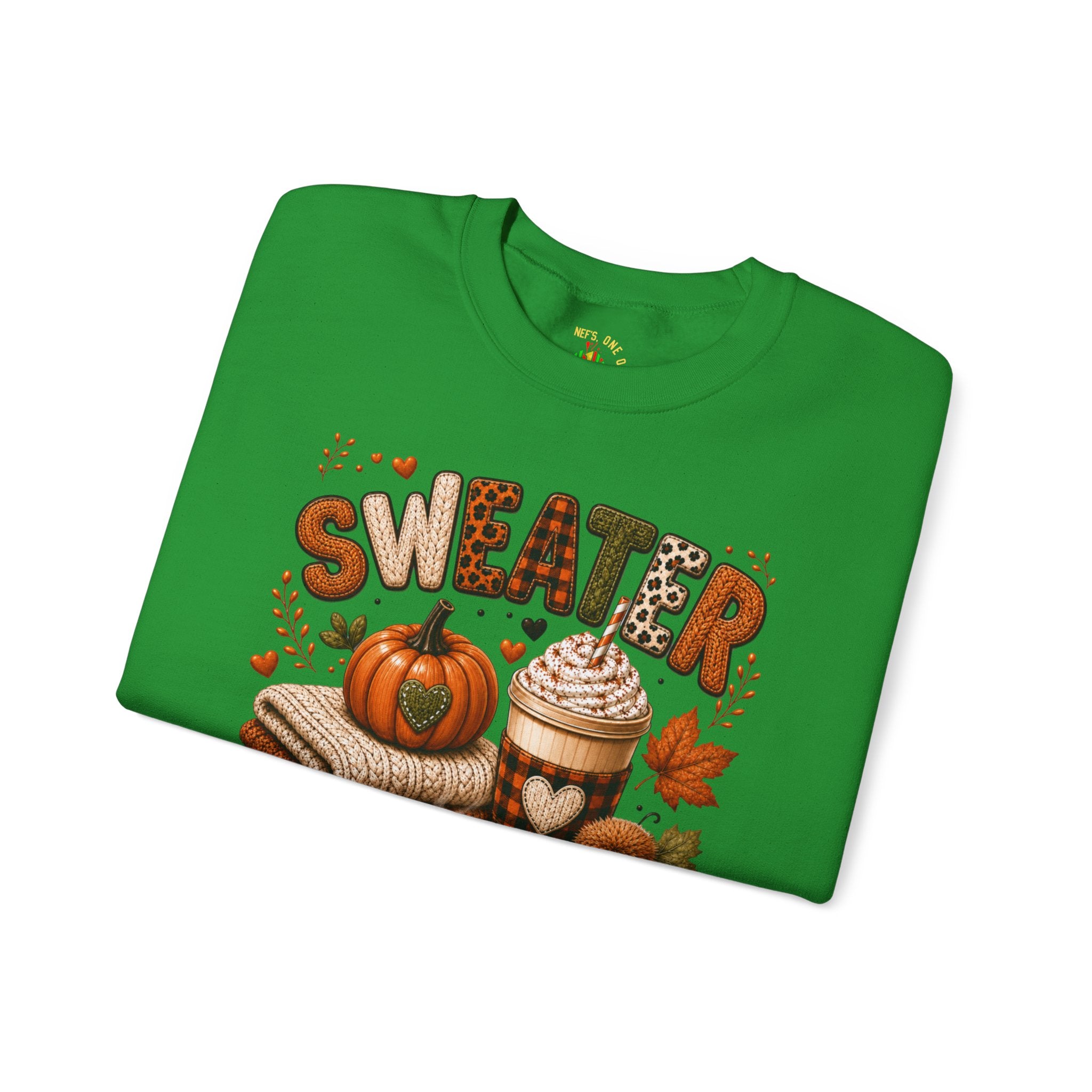 Sweater Weather Autumn Crewneck Sweatshirt