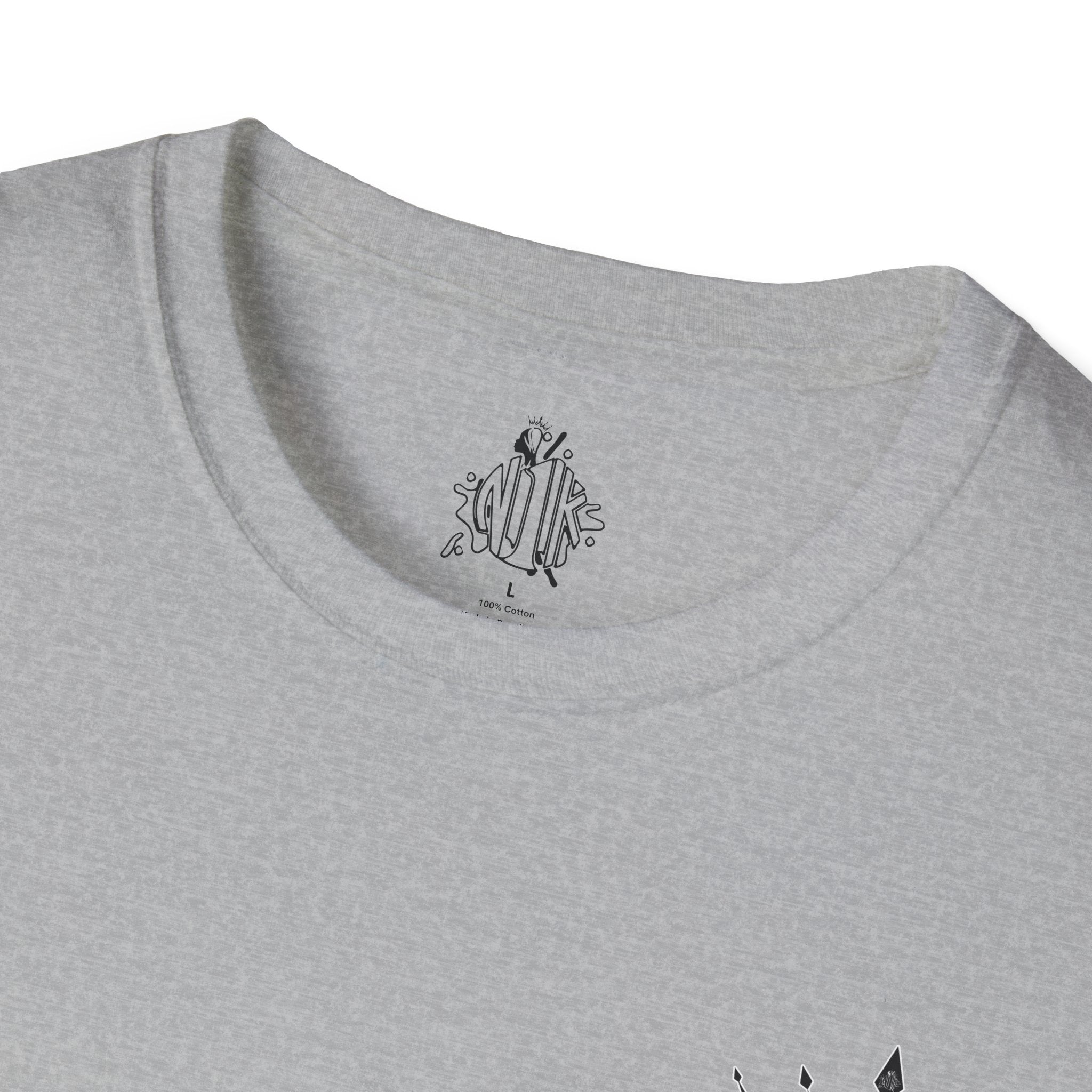 Eye of Horus Chest Logo Empress Tee — Minimal Egyptian Symbol T-Shirt