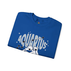 Aquarius Zodiac Casual classic unisex heavy blend crewneck sweatshirt