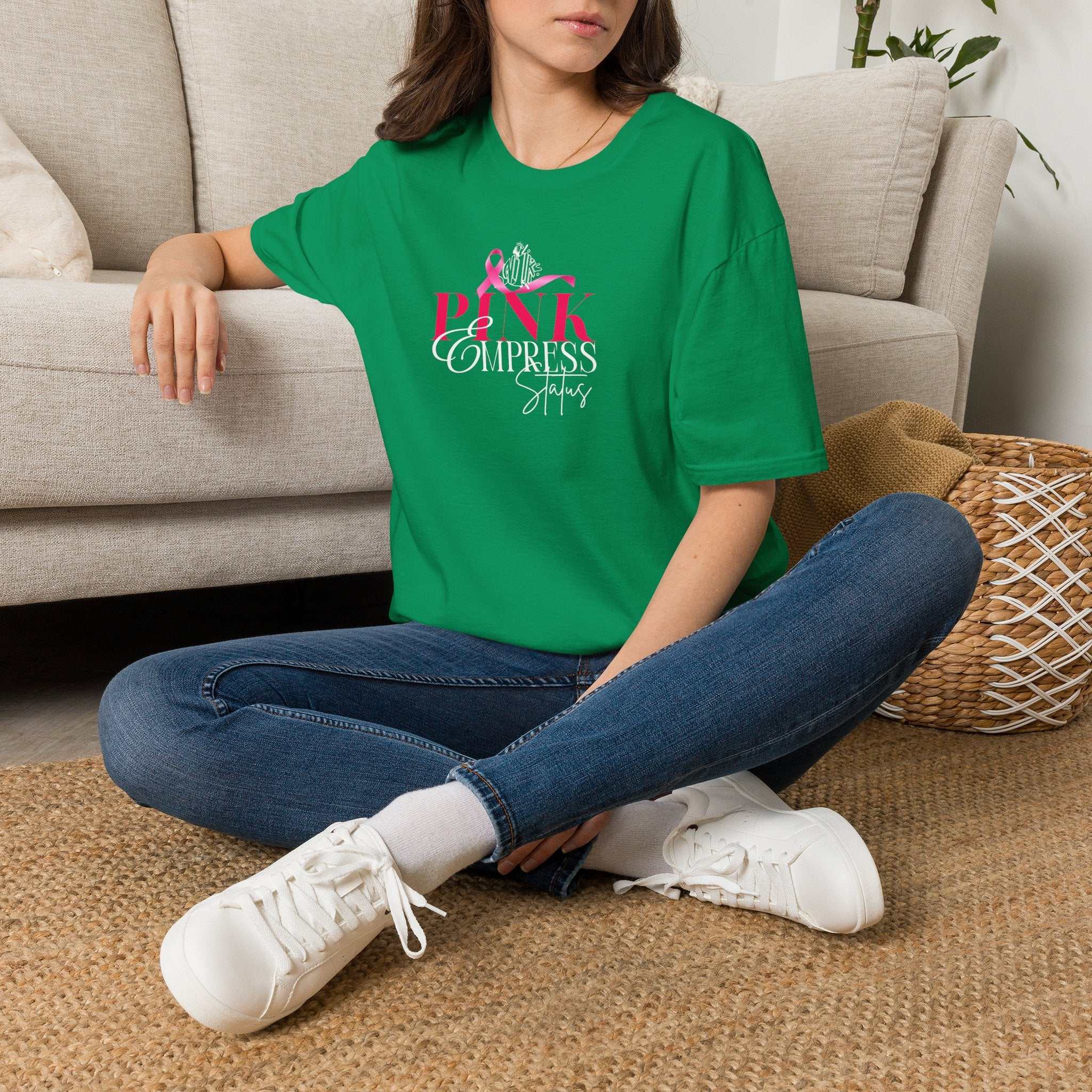 Pink Empress Ladies T-Shirt – 'Pink Empress' Script Graphic