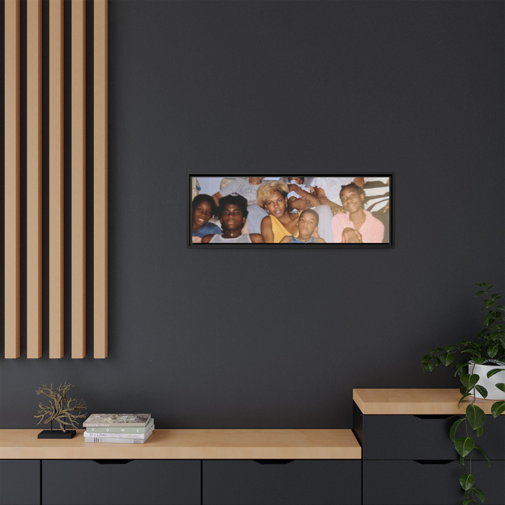 Ccustomizable Framed Canvas — Horizontal Matte Wall Art