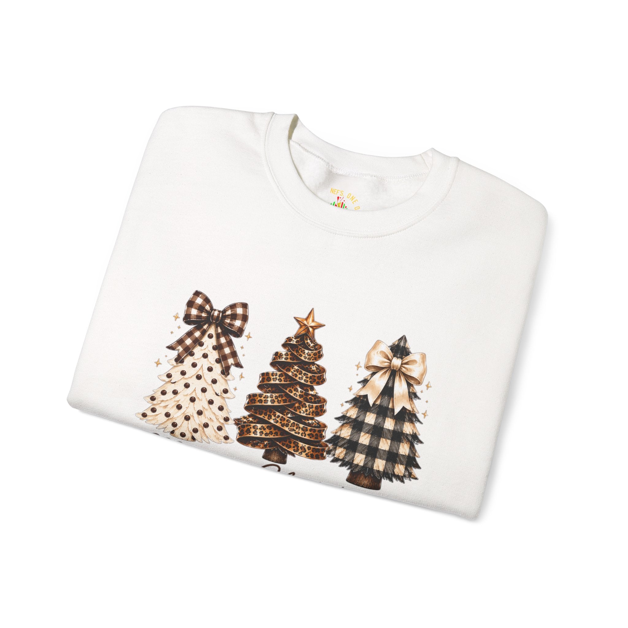 Merry Christmas Christmas Tree Crewneck Sweatshirt