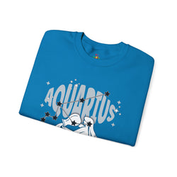 Aquarius Zodiac Casual classic unisex heavy blend crewneck sweatshirt