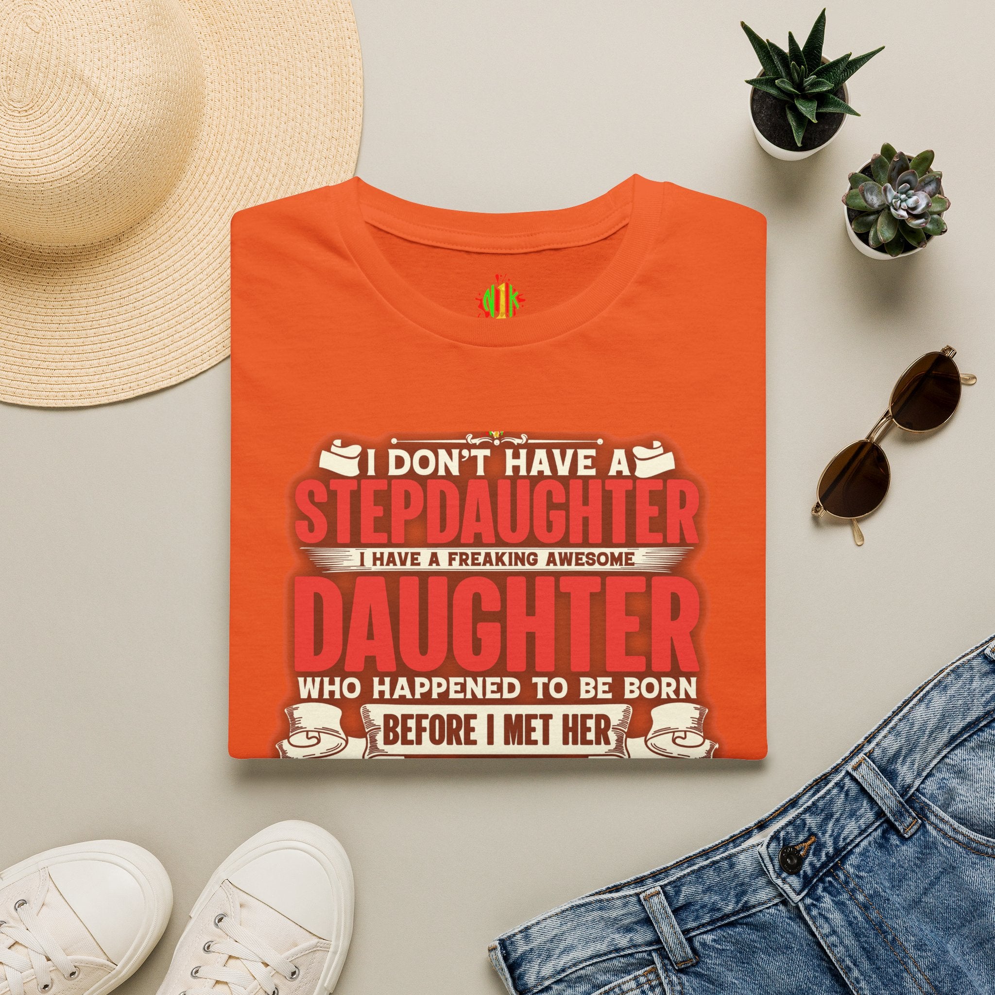 The love of a stepdaughter from a Stepfather Short Sleeve Tee