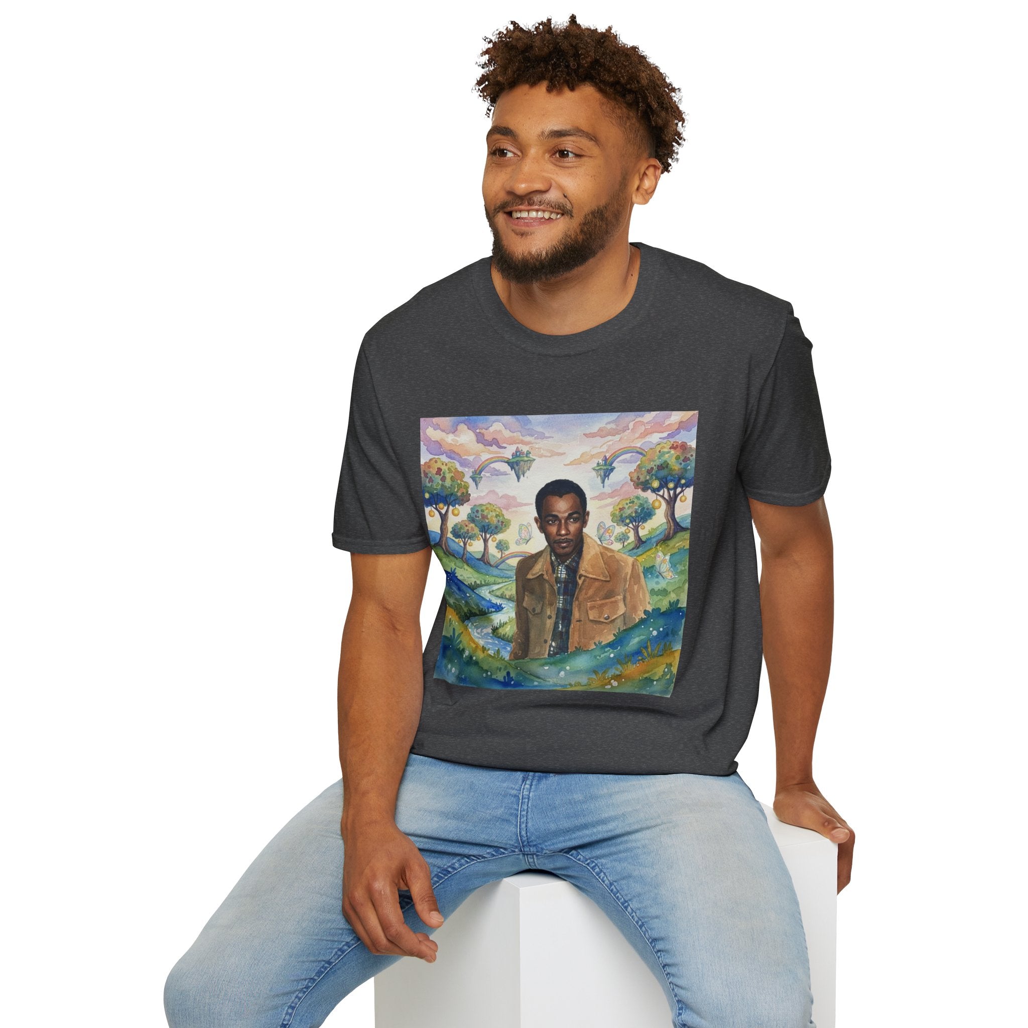 Todd Another Customized Smile Portrait Tee Graphic T-Shirt