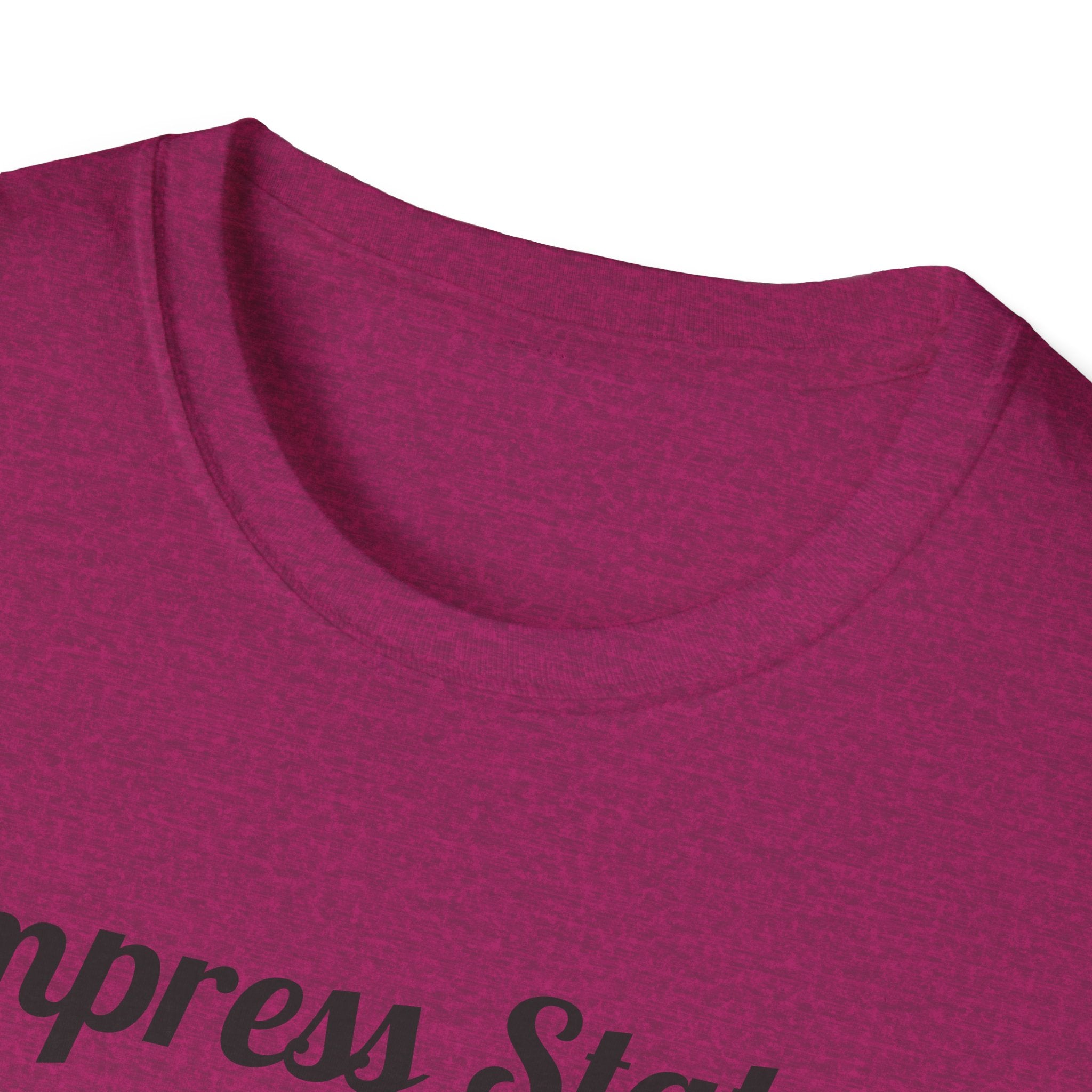 Black Glitter Empress Status Unisex Softstyle T-Shirt