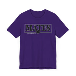 Mates with Soul Valentine Casual Soft Unisex Jersey Crew Neck Short Sleeve Tee