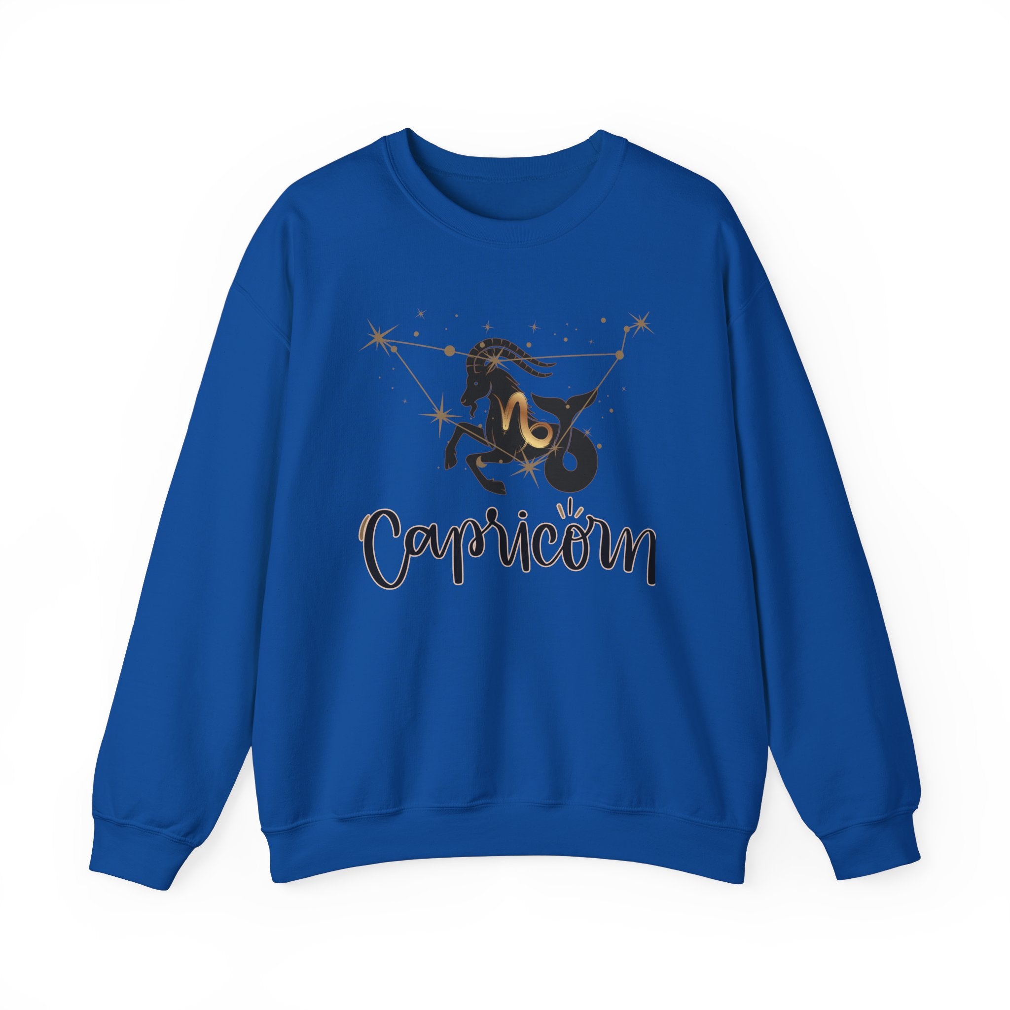 Capricorn Unisex Casual Crewneck Sweatshirt