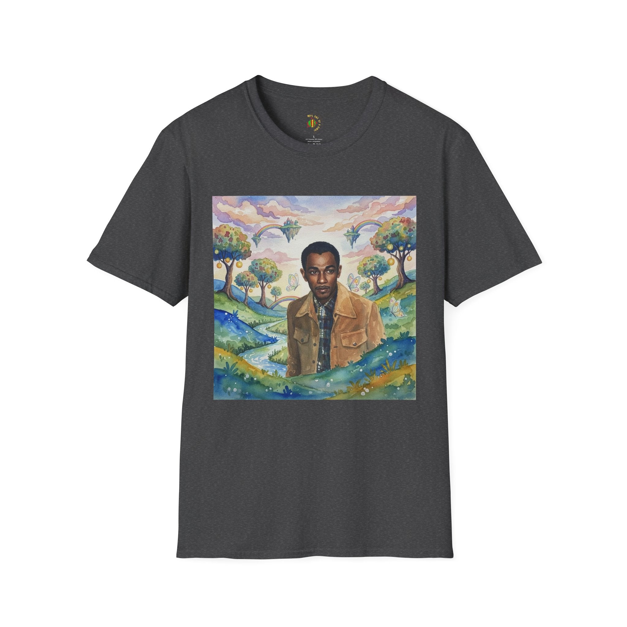 Todd Another Customized Smile Portrait Tee Graphic T-Shirt