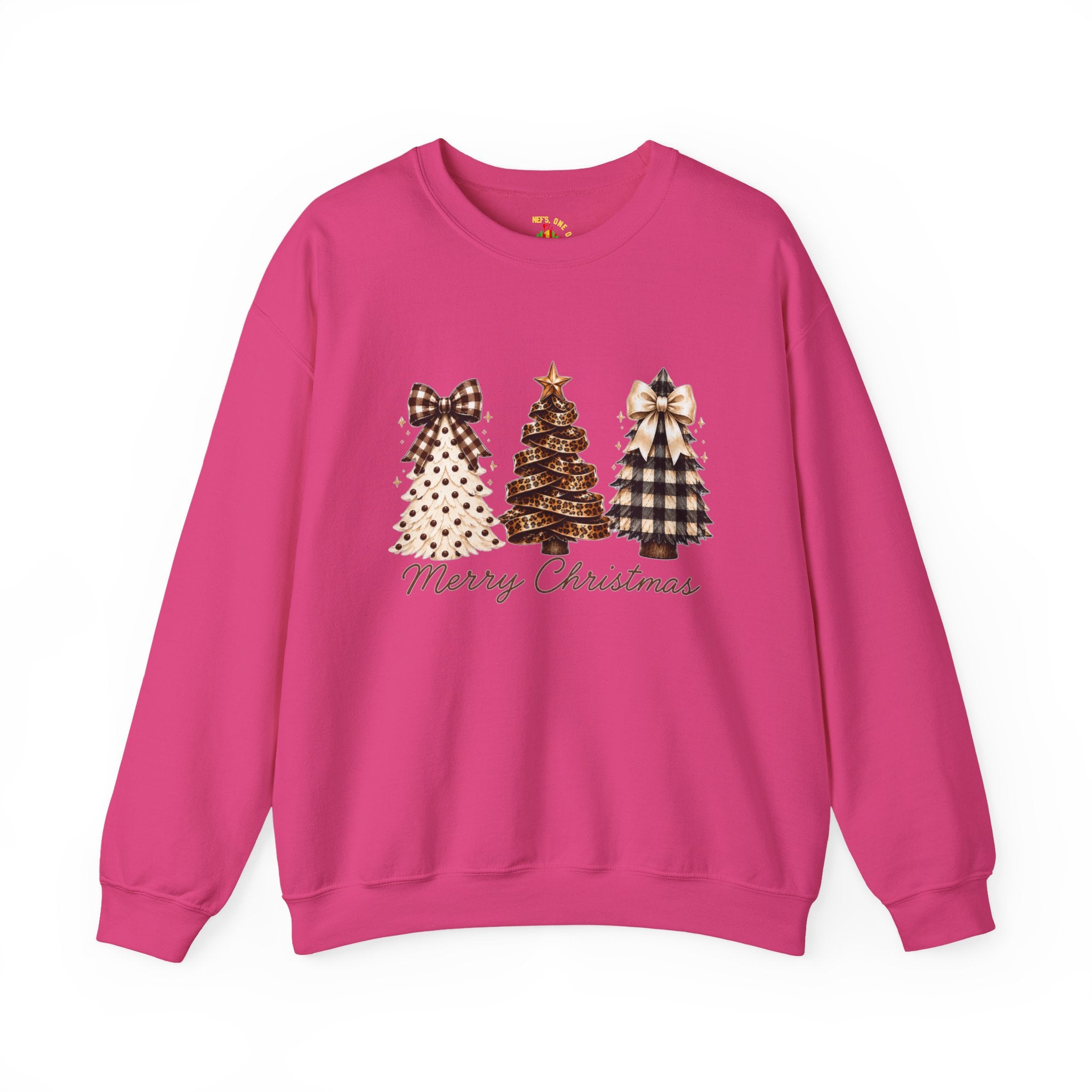 Merry Christmas Christmas Tree Crewneck Sweatshirt