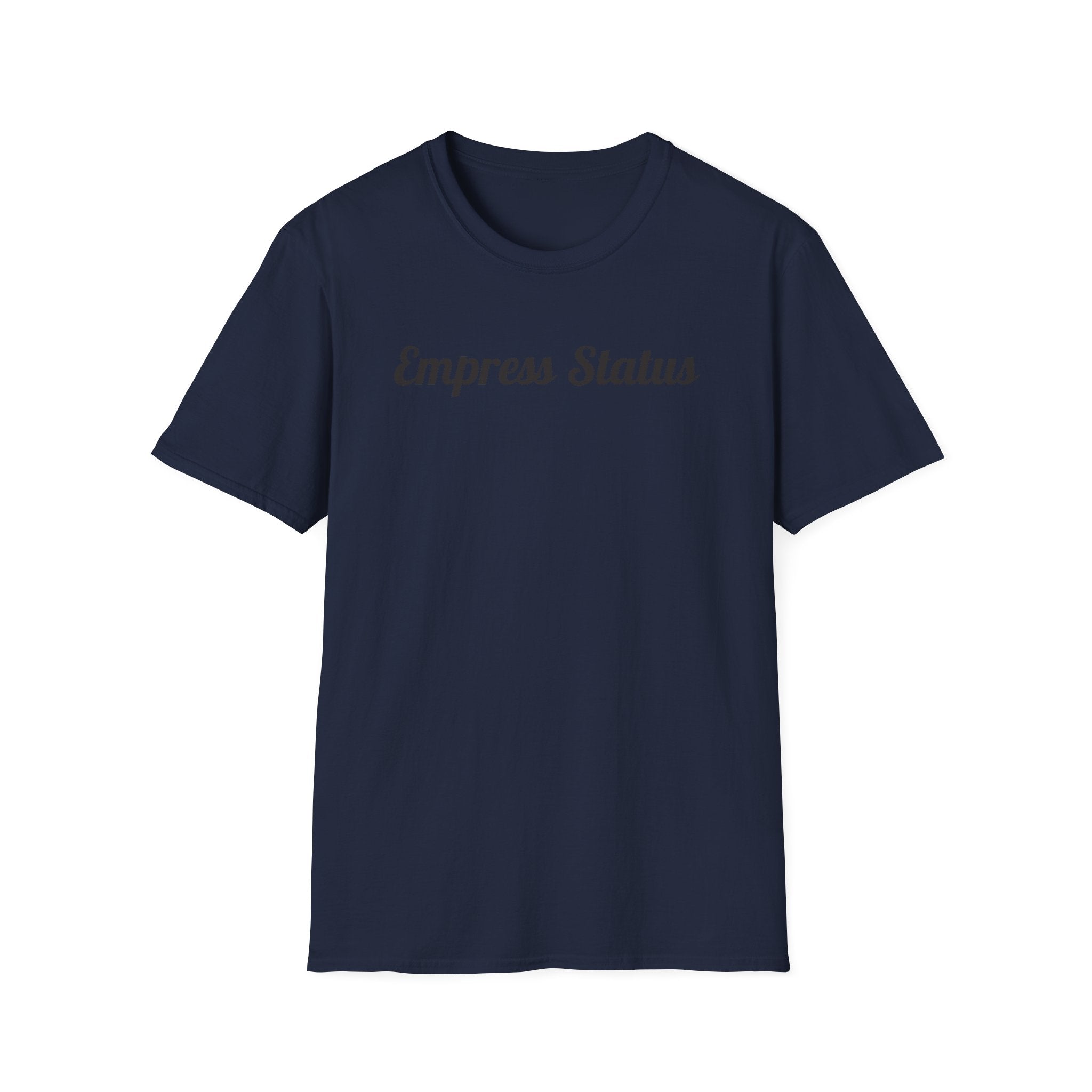 Black Glitter Empress Status Unisex Softstyle T-Shirt