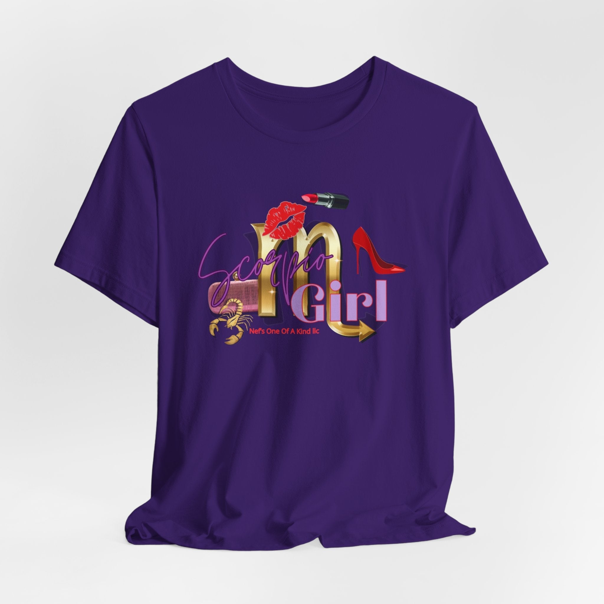 Unisex Scorpio Girl lipstick Tee