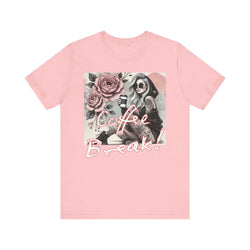 Coffee Break Unisex Jersey Short Sleeve Tee