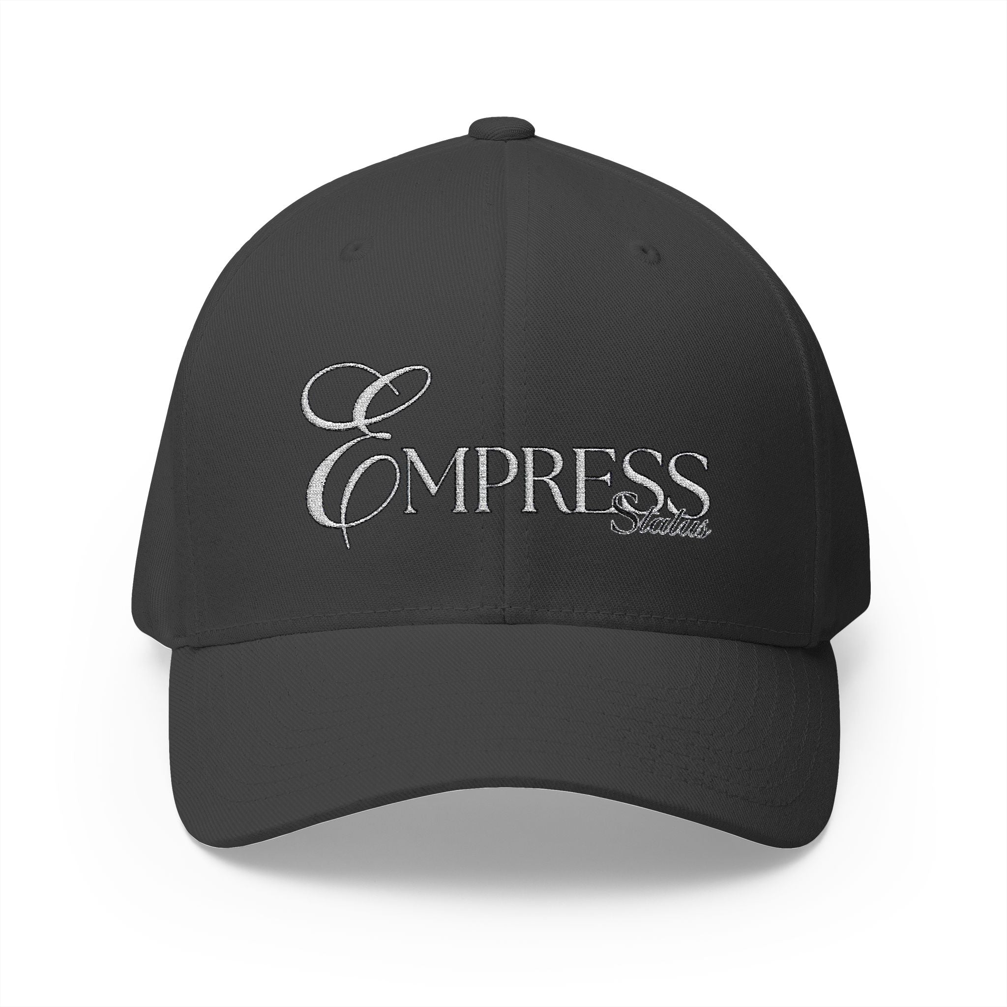 Empress Status -Embroidered Closed-Back Cap, Casual Gift for Him or Her, Trendy Accessories for Everyday Wear