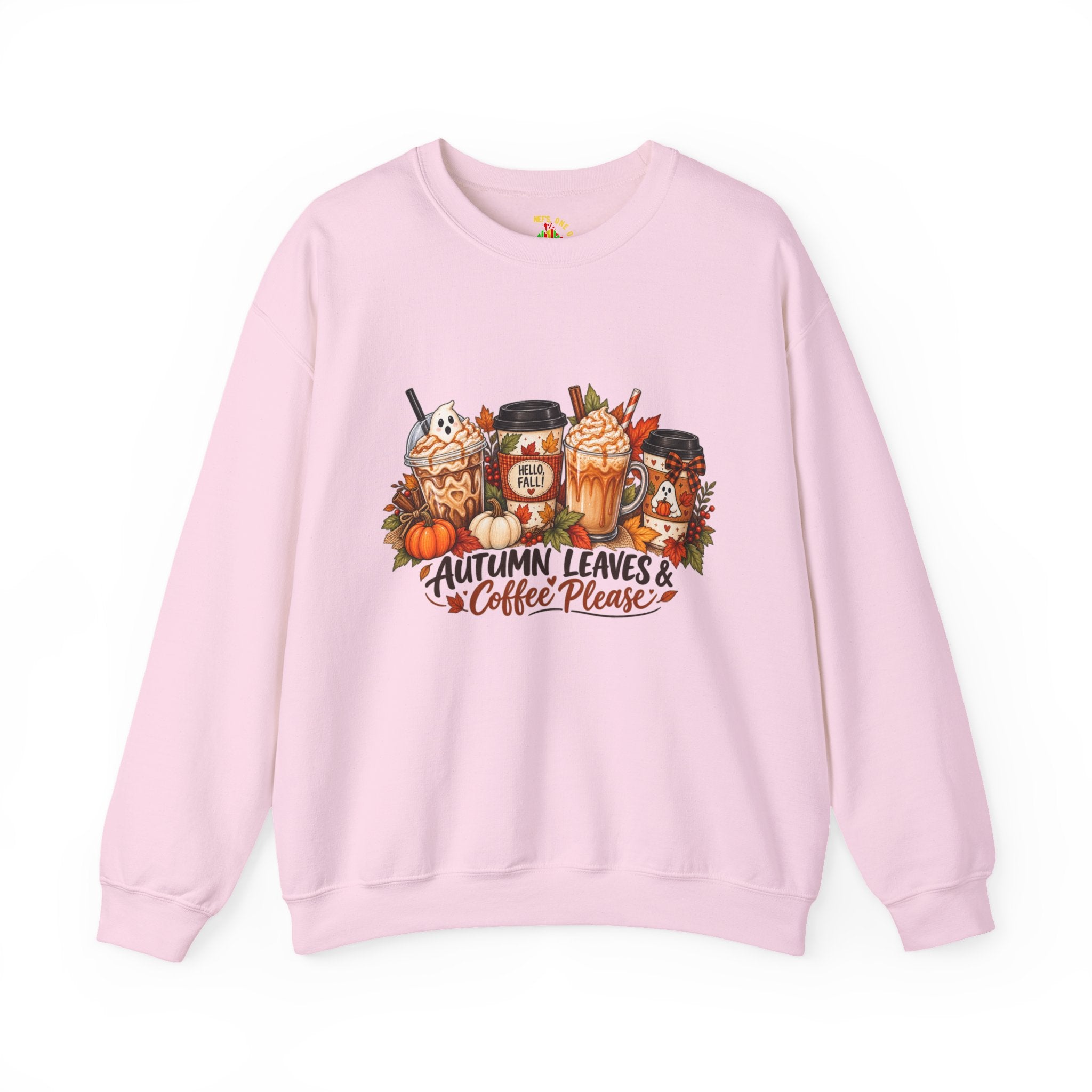 Autumn Leaves & Coffee Please Sweatshirt