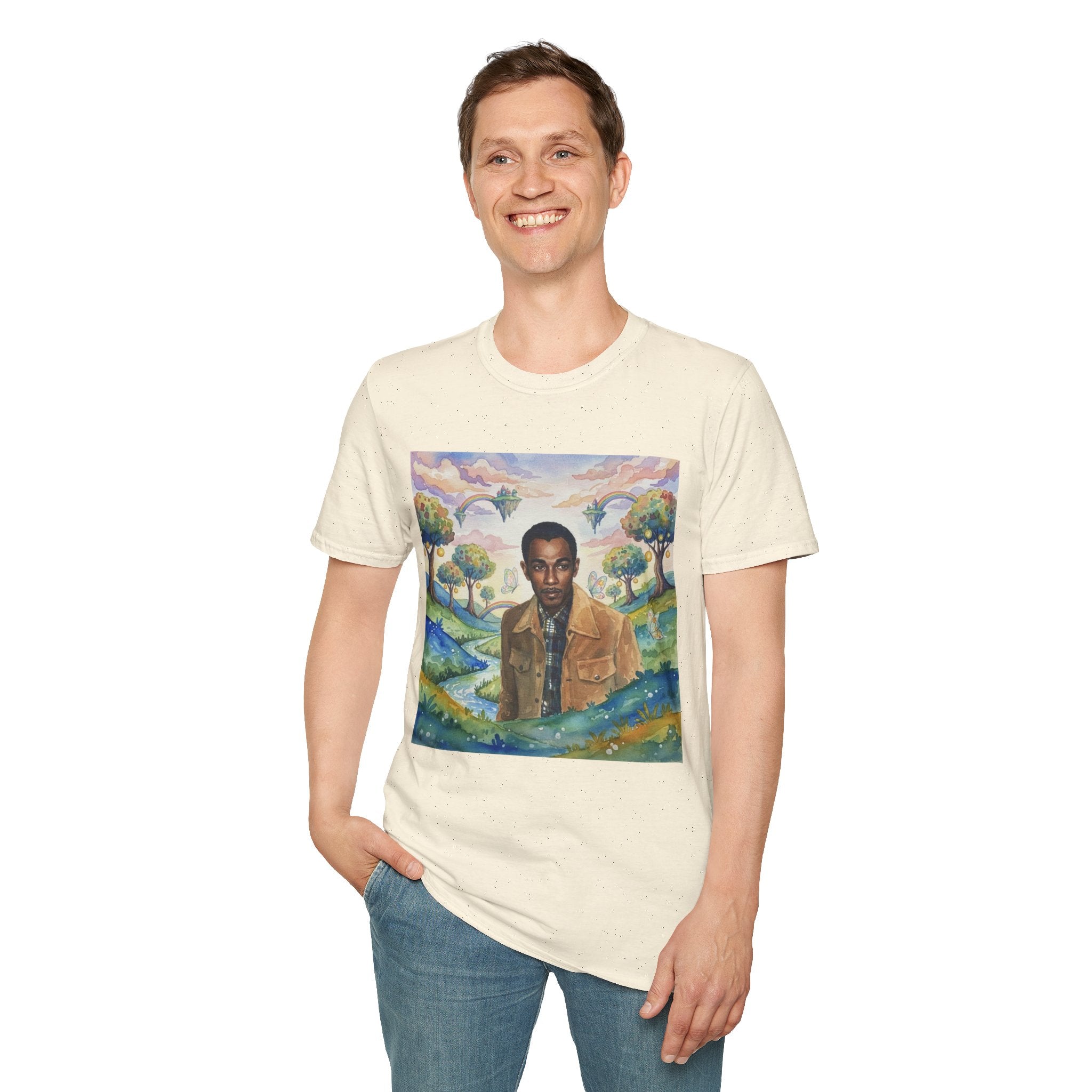 Todd Another Customized Smile Portrait Tee Graphic T-Shirt