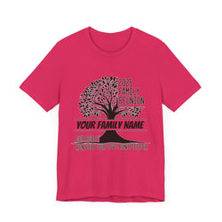 Family Reunion T-Shirt, Family Event Tee, 2025 Reunion Apparel, Unity Shirt, Love & Roots Design, Gift for Family Gatherings