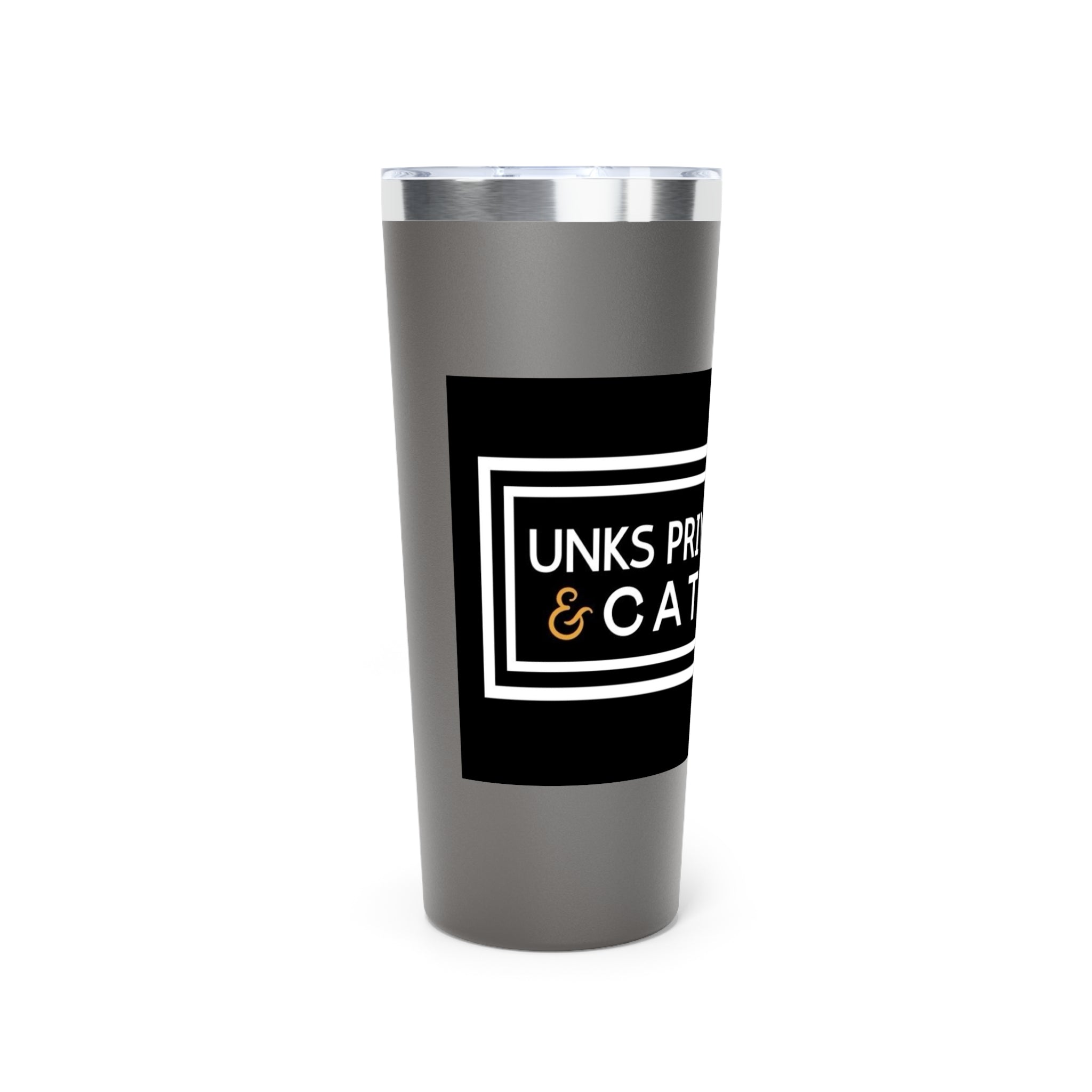 Unks Catering Custom Copper Insulated Tumbler | Hot Beverage Travel Mug | Gift for Coffee Lovers, Unique Kitchen Decor, Personalized Drinkware