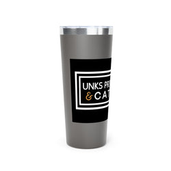 Unks Catering Custom Copper Insulated Tumbler | Hot Beverage Travel Mug | Gift for Coffee Lovers, Unique Kitchen Decor, Personalized Drinkware
