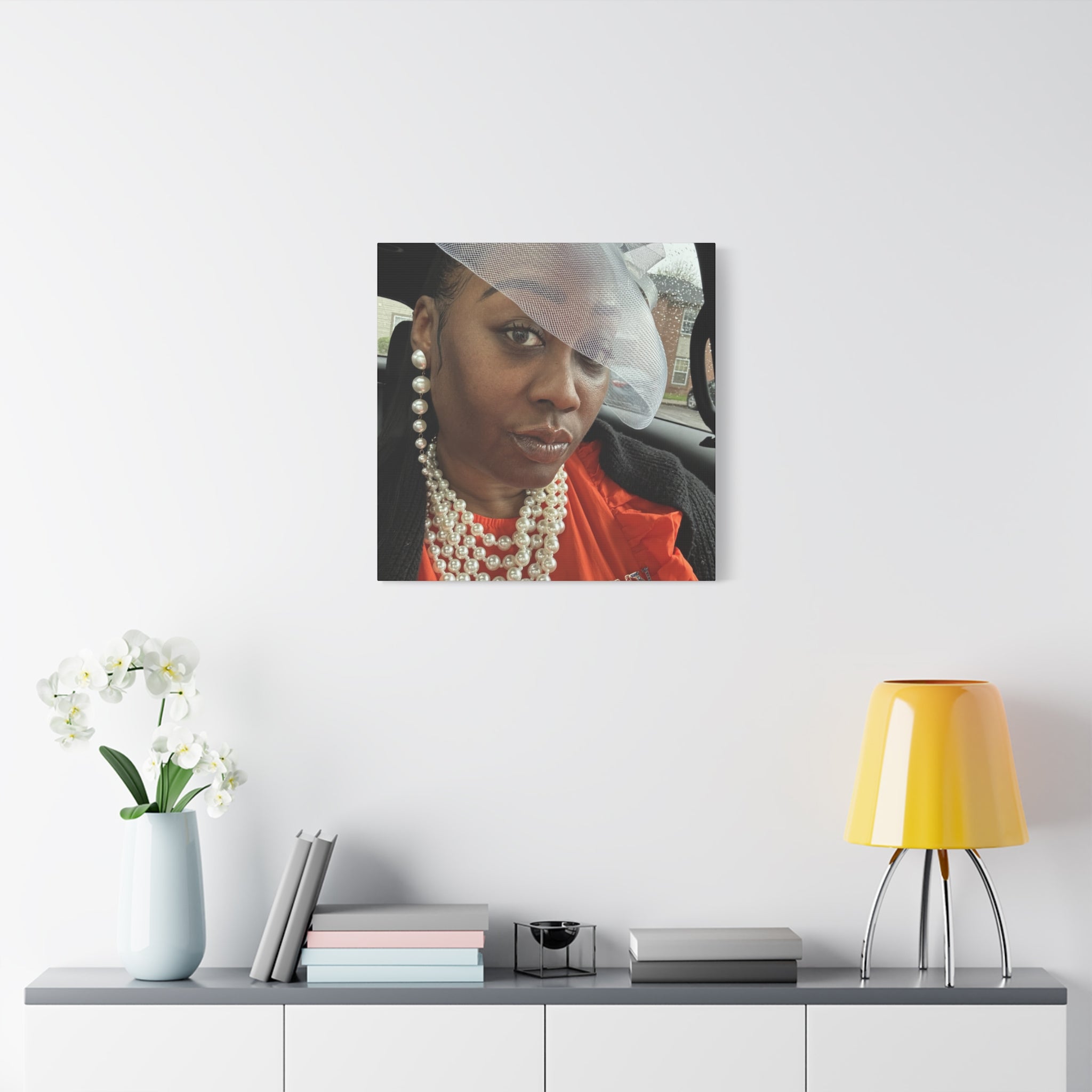 Personalize with your Photo Canvas Print — Square  Matte Wall Art (1.25")