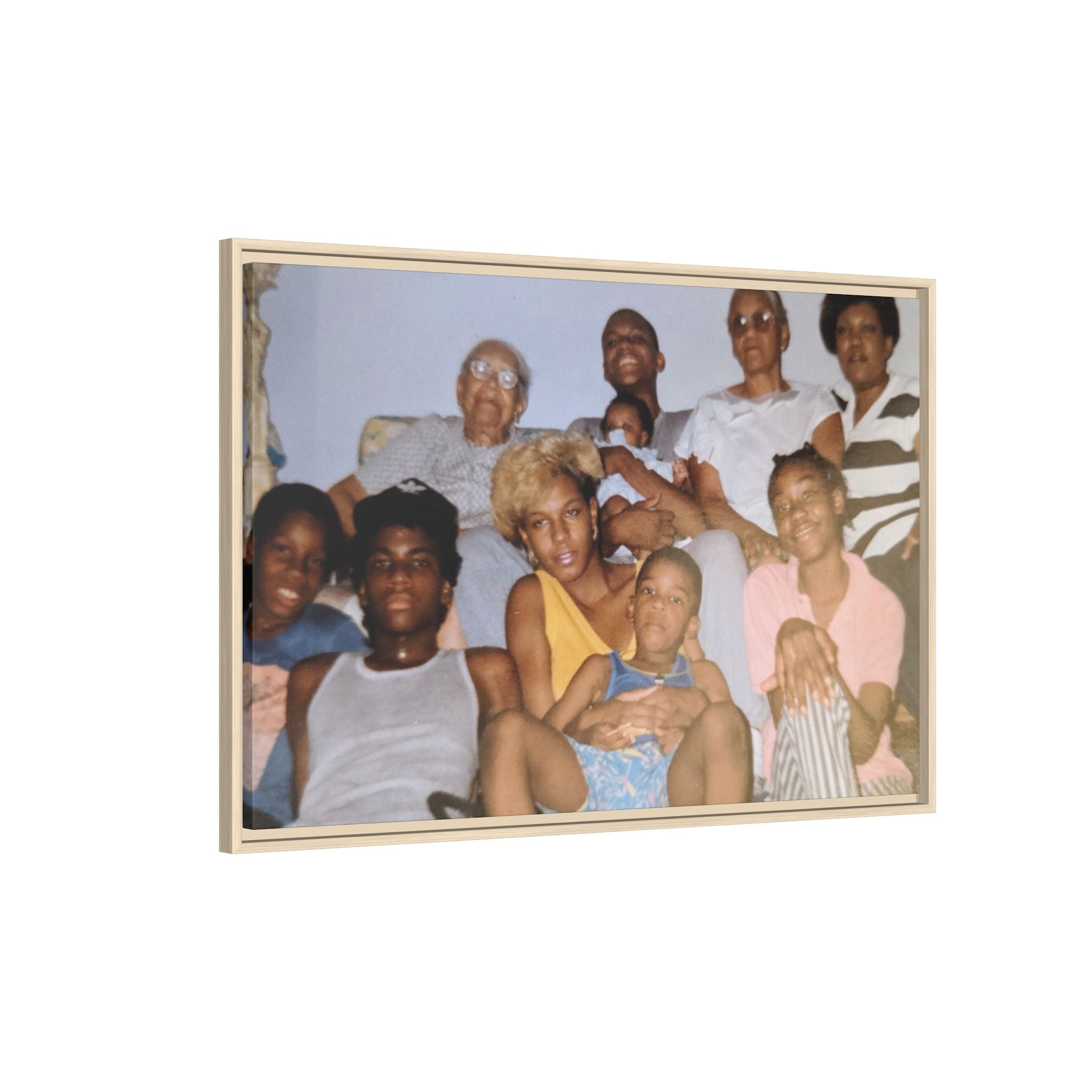 Ccustomizable Framed Canvas — Horizontal Matte Wall Art