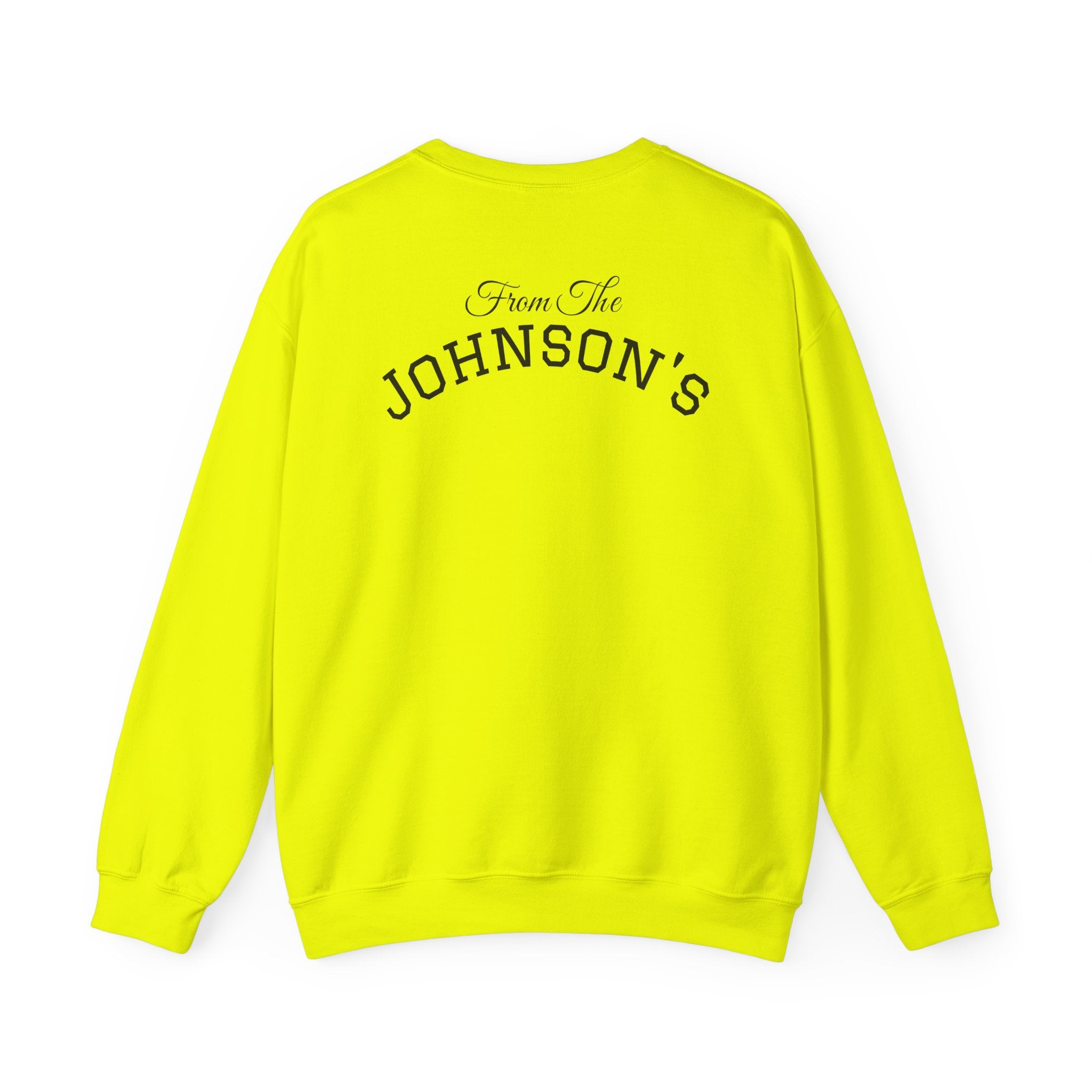 Merry Christmas Personalized Family Name Sweatshirt