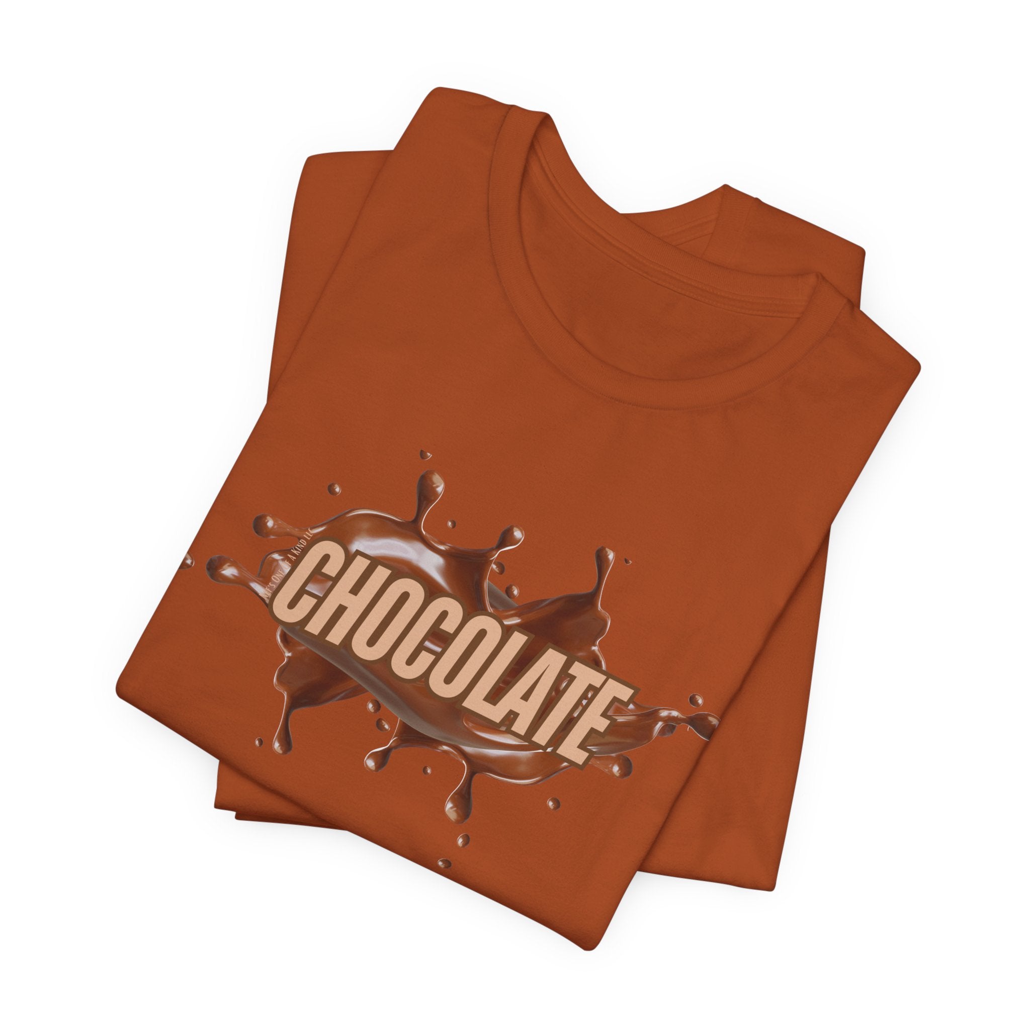 Chocolate Unisex Short Sleeve Tee
