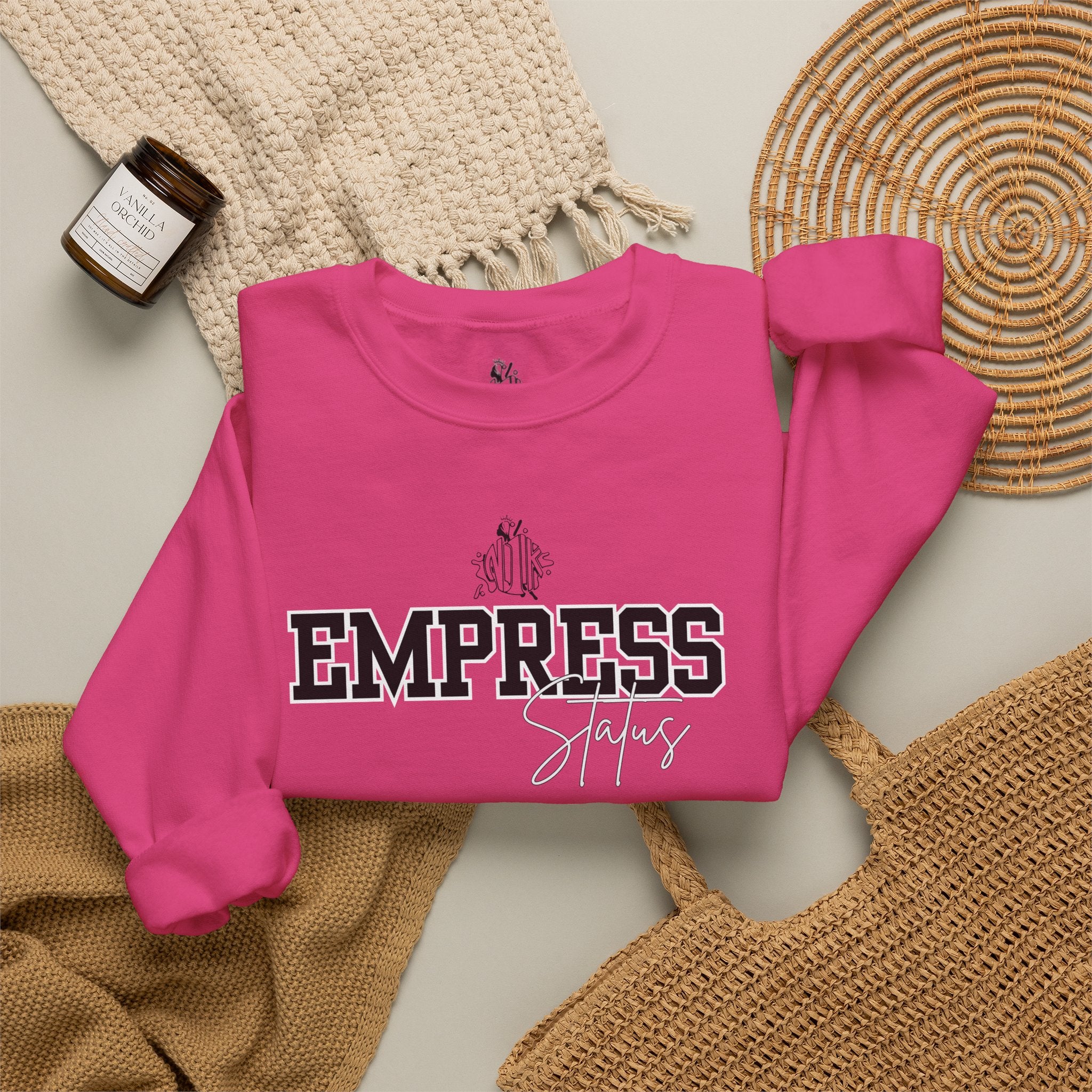 Empress Status Block Letter's Sweatshirt