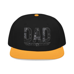 Stylish Dad Snapback Cap, Cool Gift for Father's Day, Casual Fashion Hat, Trendy Embroidered Cap for Men, Dad Life Accessory