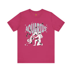 Aquarius Zodiac Casual classic unisex jersey short sleeve tee