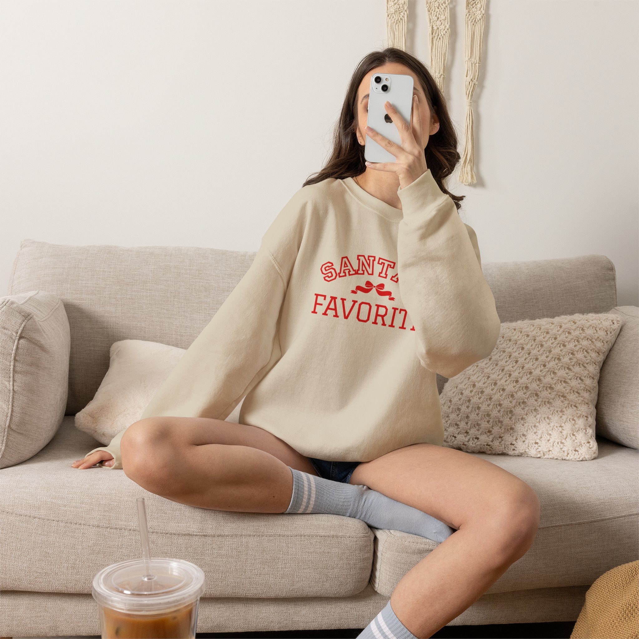 Santa’s Favorite Christmas Sweatshirt