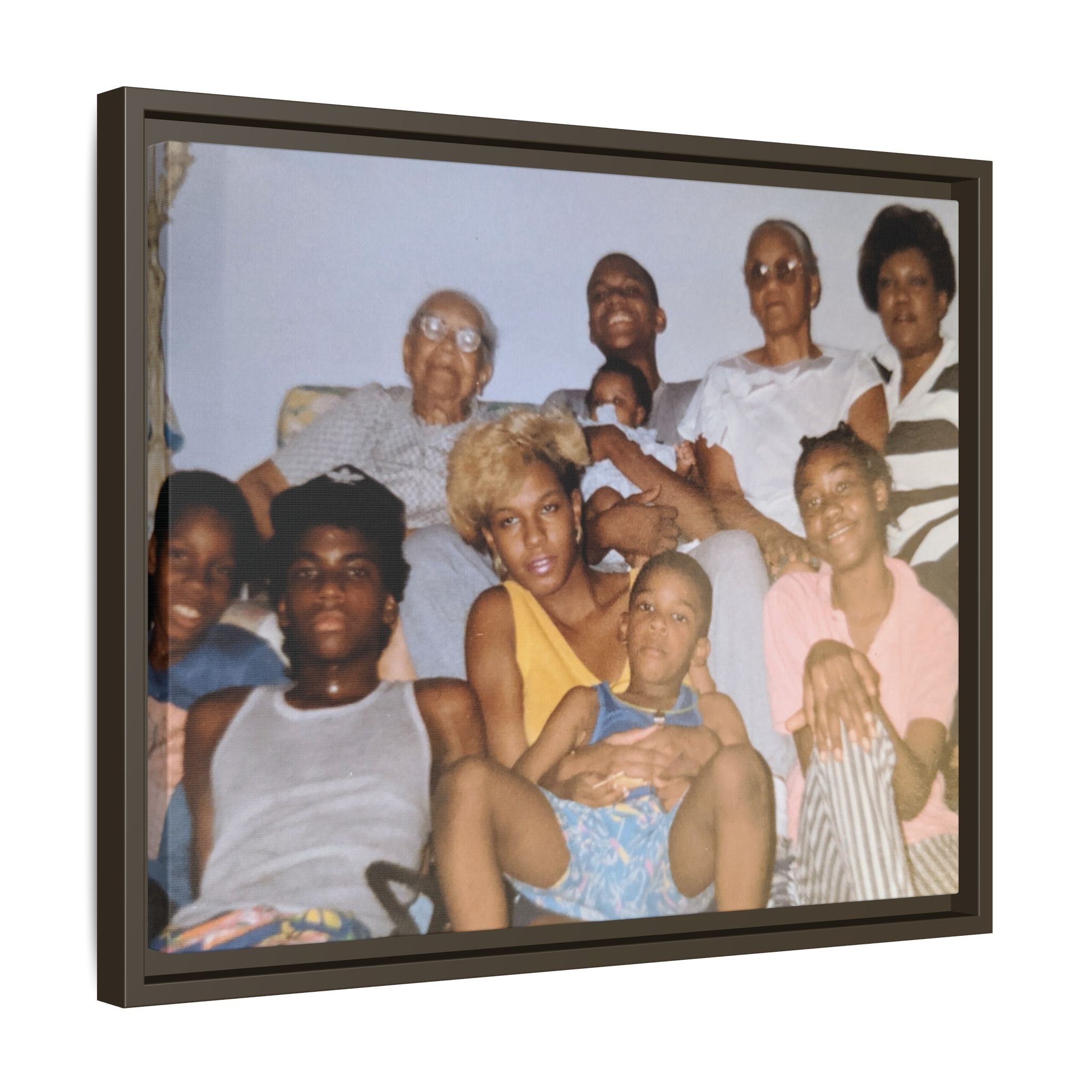 Ccustomizable Framed Canvas — Horizontal Matte Wall Art