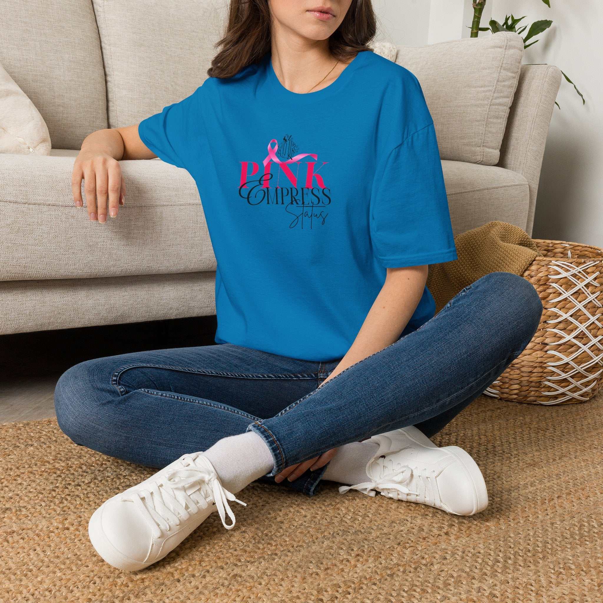 Pink Empress Ladies T-Shirt – 'Pink Empress' Script Graphic